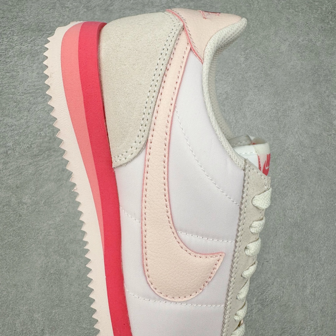 图片[6]-＃JC纯原 NK Classic Cortez Leather 阿甘复古初代皮革慢跑鞋 HF6410-666 实体平台指令订单 全套原纸板楦头开发 原厂数据大底磨具 一比一鞋头弧度高度鞋身弧度 细节品控鞋型随意对比 正确烫金高频细节 公司级标准检验QC 区分市面一切版本 完美复刻阿甘复古鞋型 尺码：35.5 36 36.5 37.5 38 38.5 39 40 40.5 41 42 42.5 43 44 45-选品中心