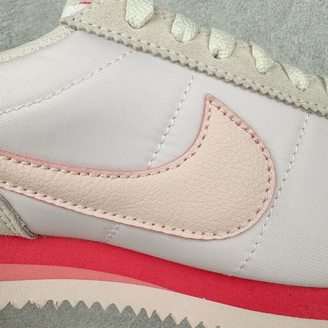 图片[19]-＃JC纯原 NK Classic Cortez Leather 阿甘复古初代皮革慢跑鞋 HF6410-666 实体平台指令订单 全套原纸板楦头开发 原厂数据大底磨具 一比一鞋头弧度高度鞋身弧度 细节品控鞋型随意对比 正确烫金高频细节 公司级标准检验QC 区分市面一切版本 完美复刻阿甘复古鞋型 尺码：35.5 36 36.5 37.5 38 38.5 39 40 40.5 41 42 42.5 43 44 45-选品中心