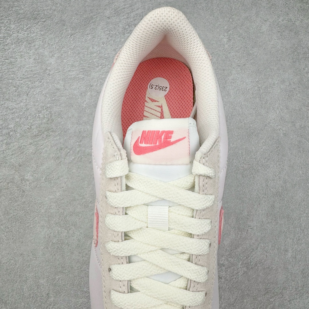 图片[5]-＃JC纯原 NK Classic Cortez Leather 阿甘复古初代皮革慢跑鞋 HF6410-666 实体平台指令订单 全套原纸板楦头开发 原厂数据大底磨具 一比一鞋头弧度高度鞋身弧度 细节品控鞋型随意对比 正确烫金高频细节 公司级标准检验QC 区分市面一切版本 完美复刻阿甘复古鞋型 尺码：35.5 36 36.5 37.5 38 38.5 39 40 40.5 41 42 42.5 43 44 45-选品中心