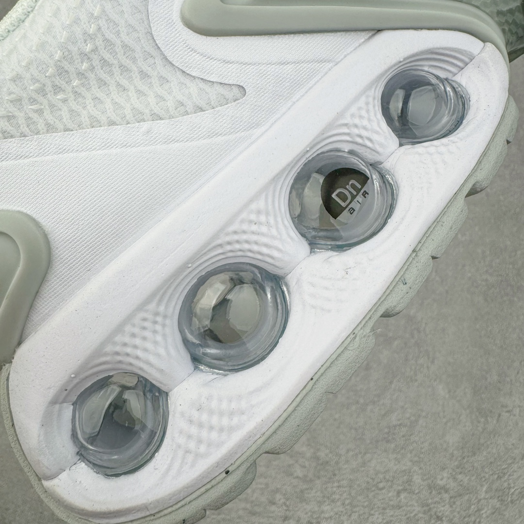 图片[17]-＃Lw纯原 NK Air Max Dn 网布舒适时尚耐磨透气低帮生活气垫休闲鞋 全白 货号：DV3337-101 鞋面将延续 Air Max 家族的流线型设计 采用纺织布料打造 鞋底则搭载了全新的DynamicAir技术 由双气室和四根管状Nike Air气囊结构组成 鞋身整体以黑色为主色调 搭配橄榄绿色细节点缀 最大的亮点是侧面带有醒目的\\\”Supreme\\\”字样 彰显特殊的联名身份 尺码：36 36.5 37.5 38 38.5 39 40 40.5 41 42 42.5 43 44 44.5 45-选品中心