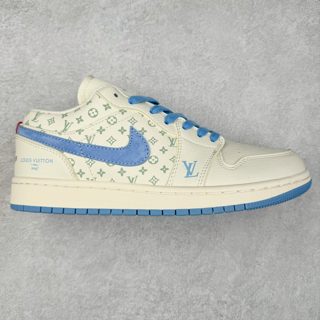 Air Jordan AJ1 Low 低帮系列定制配色 WG8850-008 原厂内置气垫魔块 A模大底 头层小牛皮 鞋舌AJ原厂专用牛津布+AJ专用反口珍珠布+原厂无杂质高弹内里海棉+特殊封边弹力鞋带 尺码:36 36.5 37.5 38 38.5 39 40 40.5 41 42 42.5 43 44 44.5 45 46-选品中心