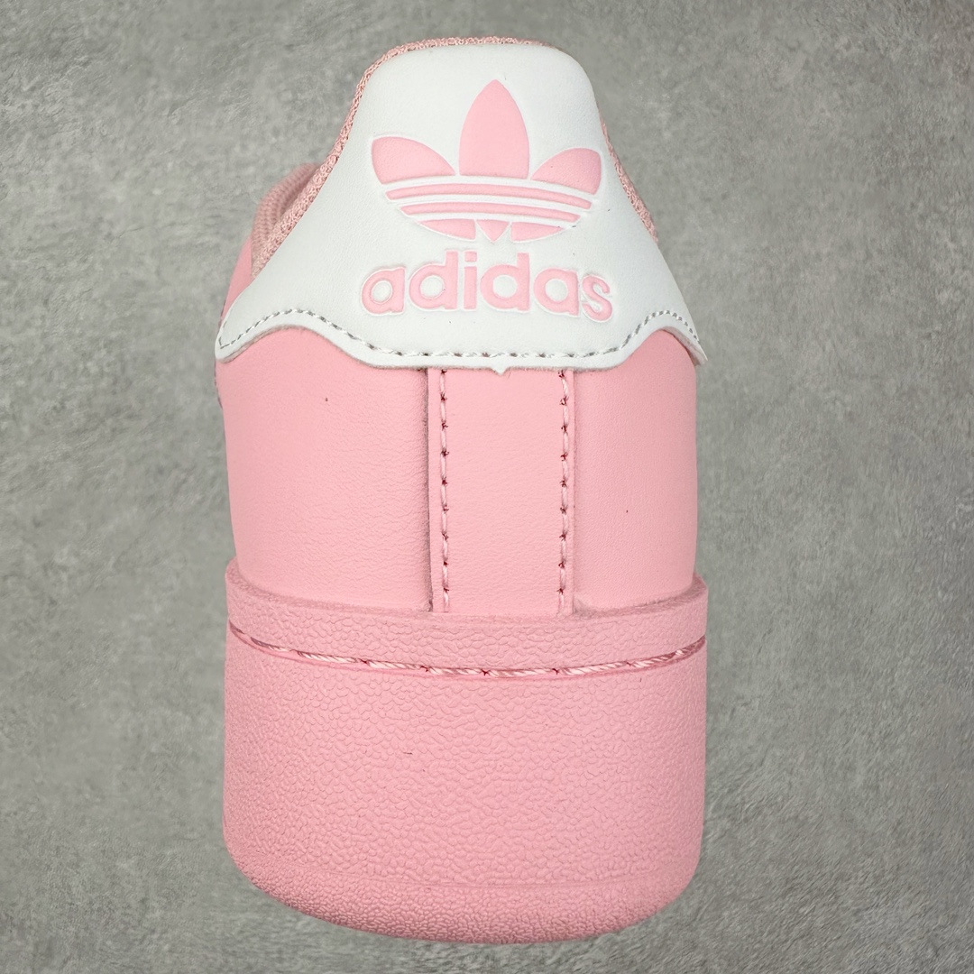 图片[8]-＃特价福利 AD Originals Superstar 经典复古贝壳头厚底板鞋 ID5733 诞生于1969年 是第一双将全皮面鞋 身与橡胶鞋头结合在一起的低帮篮球鞋 Superstar最开始 是作为高帮篮球鞋Pro Model的低帮版本而出现的 但因为其独特和醒目的橡胶鞋头造型而让大家熟知 被大家形象地称为\\\”shelltoe\\\”贝壳头 在70年代的美国职业篮球场上 接近3/4的NBA球员都将这双Superstar作为场上用鞋 80年代之后 经过不断的改良和发展 Superstar逐渐成为横跨时装、音乐、街头文化、休闲和运动等各大领域的时尚潮鞋 尺码：35.5 36 36.5 37 38 38.5 39 40 40.5 41 42 42.5 43 44 44.5 45-选品中心