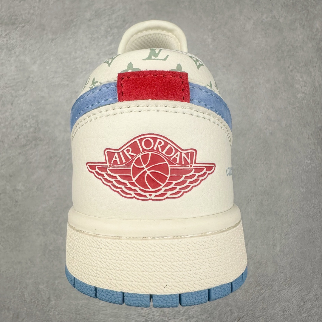 图片[8]-Air Jordan AJ1 Low 低帮系列定制配色 WG8850-008 原厂内置气垫魔块 A模大底 头层小牛皮 鞋舌AJ原厂专用牛津布+AJ专用反口珍珠布+原厂无杂质高弹内里海棉+特殊封边弹力鞋带 尺码：36 36.5 37.5 38 38.5 39 40 40.5 41 42 42.5 43 44 44.5 45 46-选品中心