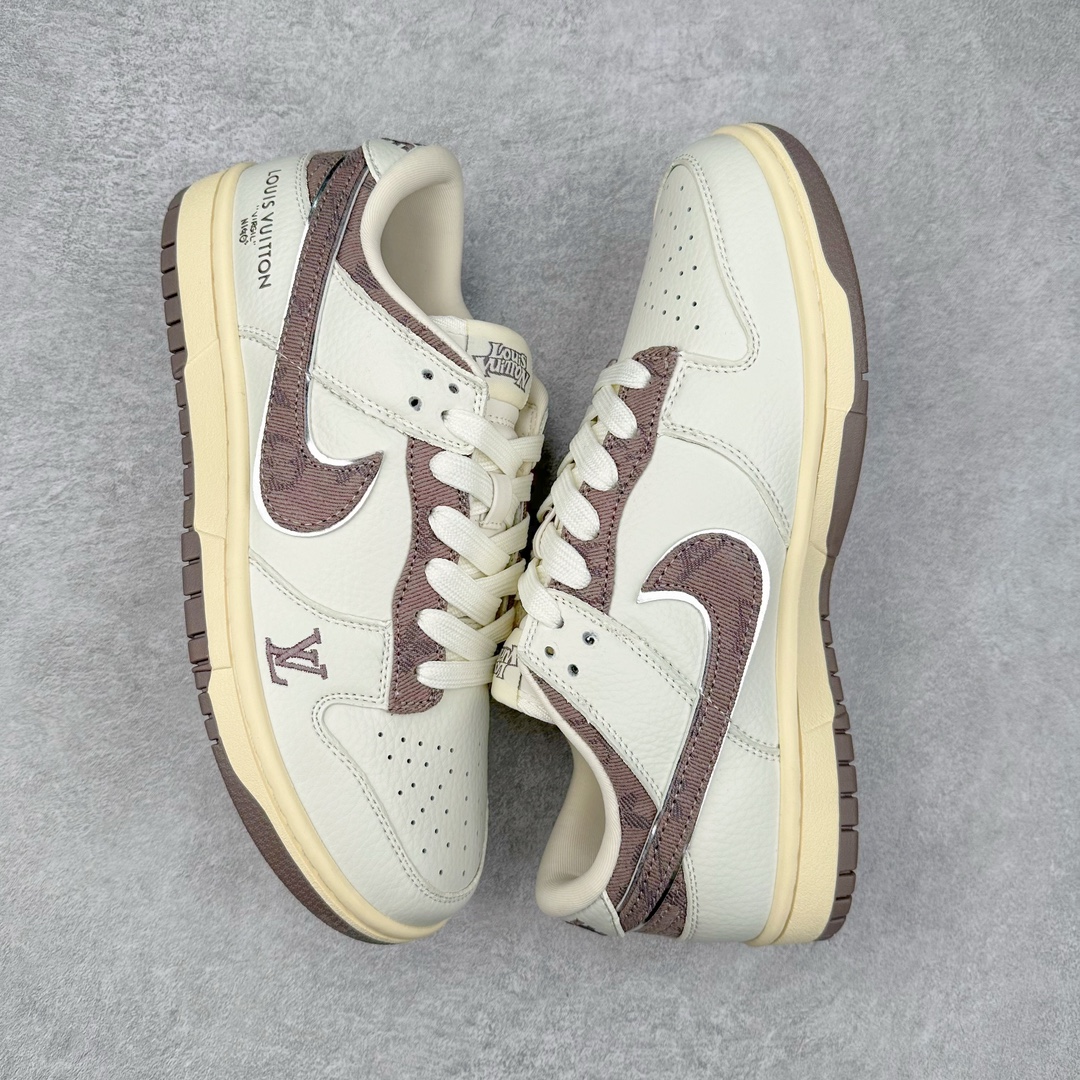 图片[3]-NK Dunk Low 定制配色 JH8310-957 大厂出品 极力推荐 原装头层材料 独家版型蒸餾加工帶來的是更好的视觉和脚感体验大厂纯原品质出货 清洁度 电绣工艺 皮料切割干净无任何毛边 细节完美 尺码：36 36.5 37.5 38 38.5 39 40 40.5 41 42 42.5 43 44 44.5 45 46 47.5-选品中心