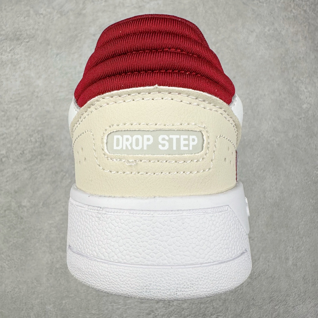 图片[8]-AD Originals 2020 DROP STEP XL三叶草新款 低帮校园休闲运动板鞋 IG4335 汇聚80和90年代篮球鞋设计含纹理感皮革和绒面革混合鞋面 缀撞色细节 造型复古 搭配加衬及踝鞋领和乙烯乙酸乙烯酯(EVA)插片 脚感舒适 让复古篮球风伴你出 尺码：36 36²/₃ 37¹/₃ 38 38²/₃ 39¹/₃ 40 40²/₃ 41¹/₃ 42 42²/₃ 43¹/₃ 44 44²/₃ 45¹/₃-选品中心