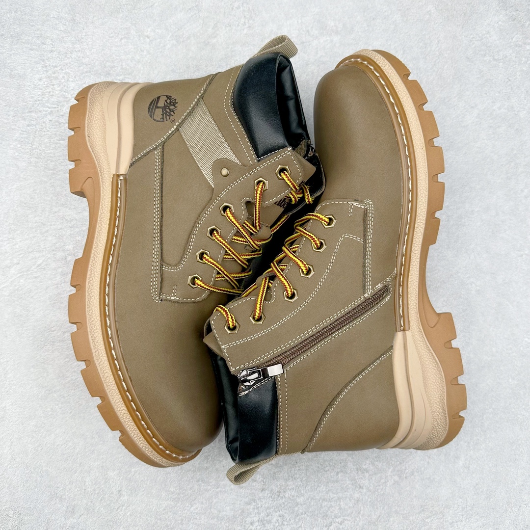 图片[3]-＃福利特价 Timberland添柏岚/天伯伦户外高帮休闲大黄靴系列 #广东大厂品质 原盒原包装 #24ss新款 时尚潮流搭配 面料采用意大利🇮🇹顶级磨砂细纹牛皮 搭配防臭防腐真皮乳胶鞋垫 大底到五金都是代工厂原材料制作 同原版固特异永不开胶工艺 好货不杀猪 首单质量严格把控 全网独家首发 品质毋庸置疑 全套官网统一包装 给您完美的穿着体验 质量考究耐穿 型男必备 专治不帅 高品质脚感一流 今年冬季防寒户外专用 日常随意搭配 尺码：38 39 40 41 42 43 44（皮鞋码）-选品中心