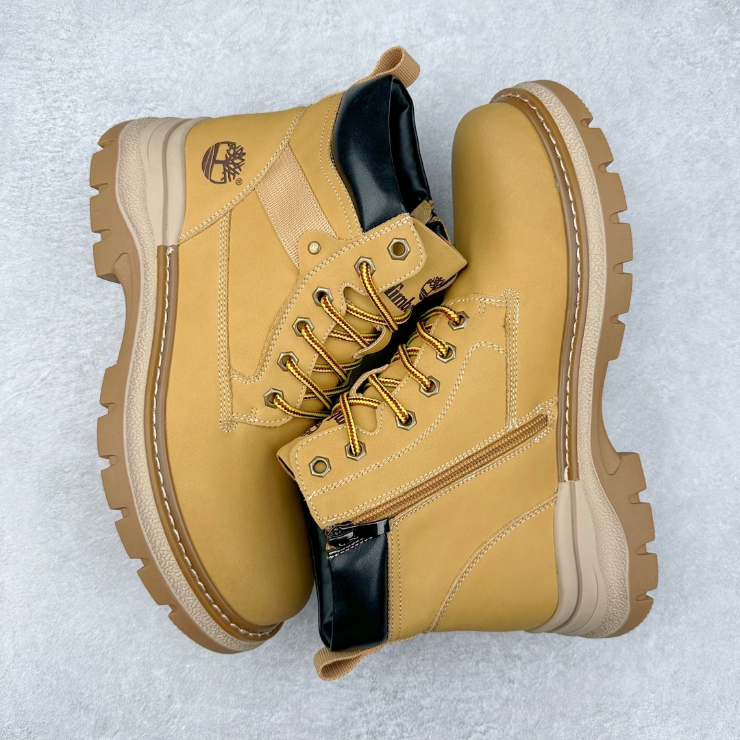 图片[3]-#Timberland添柏岚/天伯伦户外休闲大黄靴系列 广东大厂品质 冬季防寒户外专用 日常随意搭配 原盒原包装 24ss秋冬新款 时尚潮流搭配 面料采用意大利🇮🇹磨砂牛皮 搭配防臭防腐真皮乳胶鞋垫 大底到五金都是代工厂原材料制作 全网独家首发 品质毋庸置疑 全套官网统一包装 给您完美的穿着体验 质量考究耐穿 型男必备 专治不帅 高品质脚感一流 尺码：38 39 40 41 42 43 44（皮鞋码）-选品中心