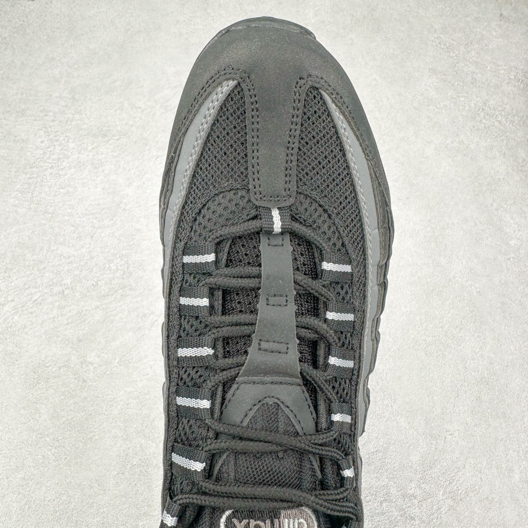 图片[4]-＃MX版 NK Air Max 95 复古减震气垫跑鞋 HF0121-002 经典重温 外单专供大厂出品 品质稳定 一百余色 终端操作 鞋款设计灵感源于人体构造 中底设计基于人体的脊柱构造 是整体设计的核心 尼龙孔眼代表了肋骨 而分层式面板和网眼象征着肌肉纤维和肉体组织 Air Max 95采用了两个独立的吹塑成型的Air-Sole单元 并首次在前掌使用可视化气垫设计 Swoosh logo夜当作一个 点符号放在了鞋子的后帮位置 20年的发展让 AIR MAX 95有了不同的故事 20年后再度面向世人的时候 焕然一新的面貌 让人有了另外一种清新脱俗的感觉 尺码：39 40 40.5 41 42 42.5 43 44 44.5 45 46 47.5 48-选品中心
