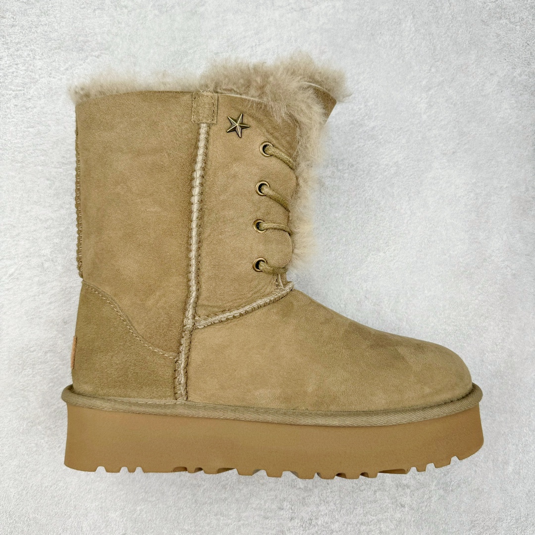 ＃SP原厂 UGG 1696 女神款秋冬羊皮毛一体雪地靴 全鞋采用ZP同厂 隆丰A级澳洲进口羊皮毛一体 品牌代工厂生产线 完全遵循ZP工艺流程 代工厂原厂版师 秉承无原鞋不开发选择 注重每一处细节 市面最正版型 TREADLITE\\\”轻翼\\\”科技外底 轻便/耐用/柔韧/桩型【售后郑重承诺】一个月内若出现重大脱胶/断底等质量问题 直接为您换新！尺码：35 36 37 38 39 40-选品中心