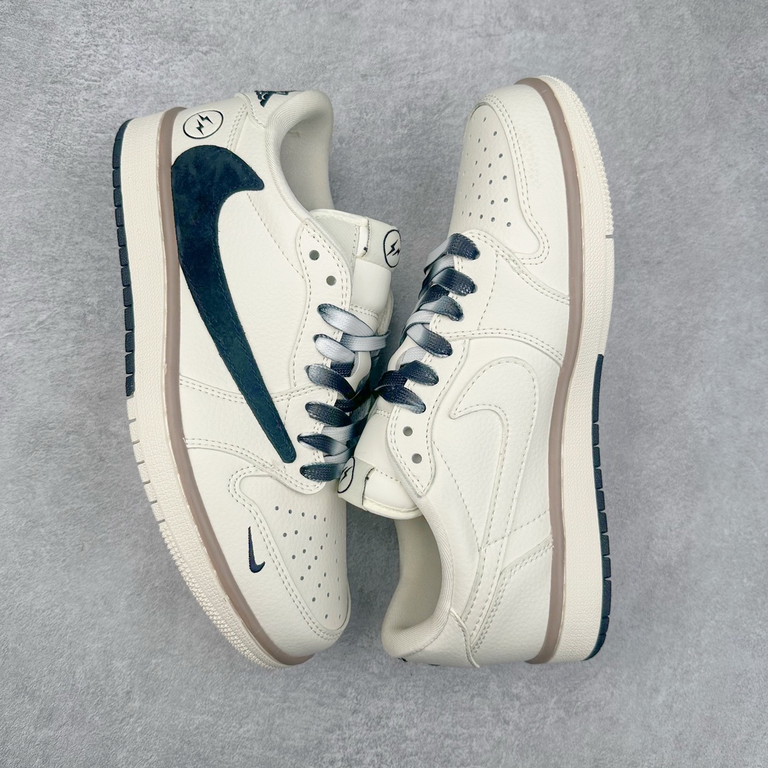 图片[3]-TS x Air Jordan AJ1 Low 倒钩低帮联名定制配色 CF3688-018 原厂内置气垫魔块 A模大底 头层小牛皮 鞋舌AJ原厂专用牛津布+AJ专用反口珍珠布+原厂无杂质高弹内里海棉+特殊封边弹力鞋带 尺码：36 36.5 37.5 38 38.5 39 40 40.5 41 42 42.5 43 44 44.5 45 46 47.5-选品中心