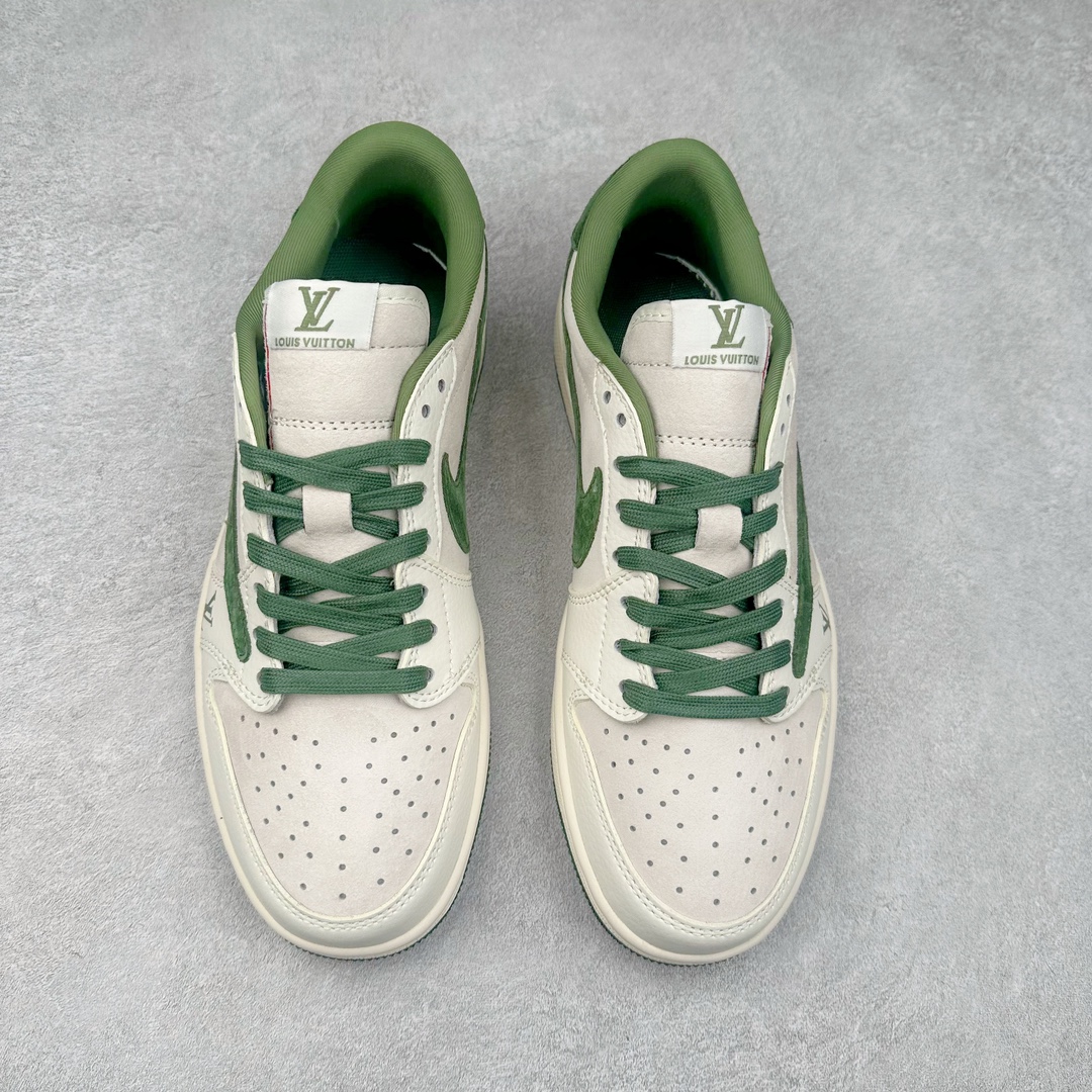 图片[2]-TS x Air Jordan AJ1 Low 倒钩低帮联名定制配色 XZ1268-005 原厂内置气垫魔块 A模大底 头层小牛皮 鞋舌AJ原厂专用牛津布+AJ专用反口珍珠布+原厂无杂质高弹内里海棉+特殊封边弹力鞋带 尺码：36 36.5 37.5 38 38.5 39 40 40.5 41 42 42.5 43 44 44.5 45 46 47.5-选品中心