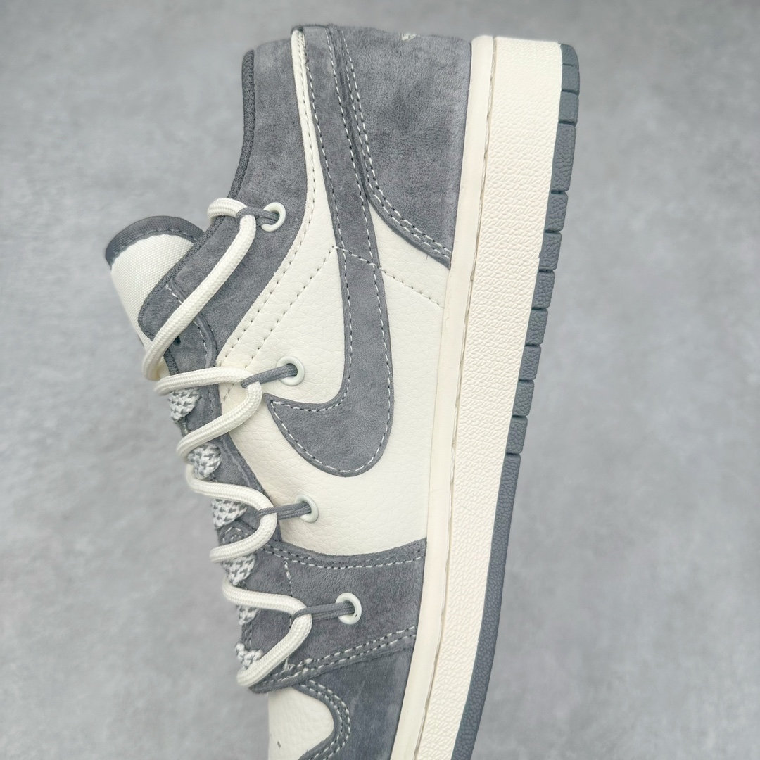图片[7]-Air Jordan AJ1 Low 低帮系列定制配色 SJ9950-018 原厂内置气垫魔块 A模大底 头层小牛皮 鞋舌AJ原厂专用牛津布+AJ专用反口珍珠布+原厂无杂质高弹内里海棉+特殊封边弹力鞋带 尺码：36 36.5 37.5 38 38.5 39 40 40.5 41 42 42.5 43 44 44.5 45 46-选品中心