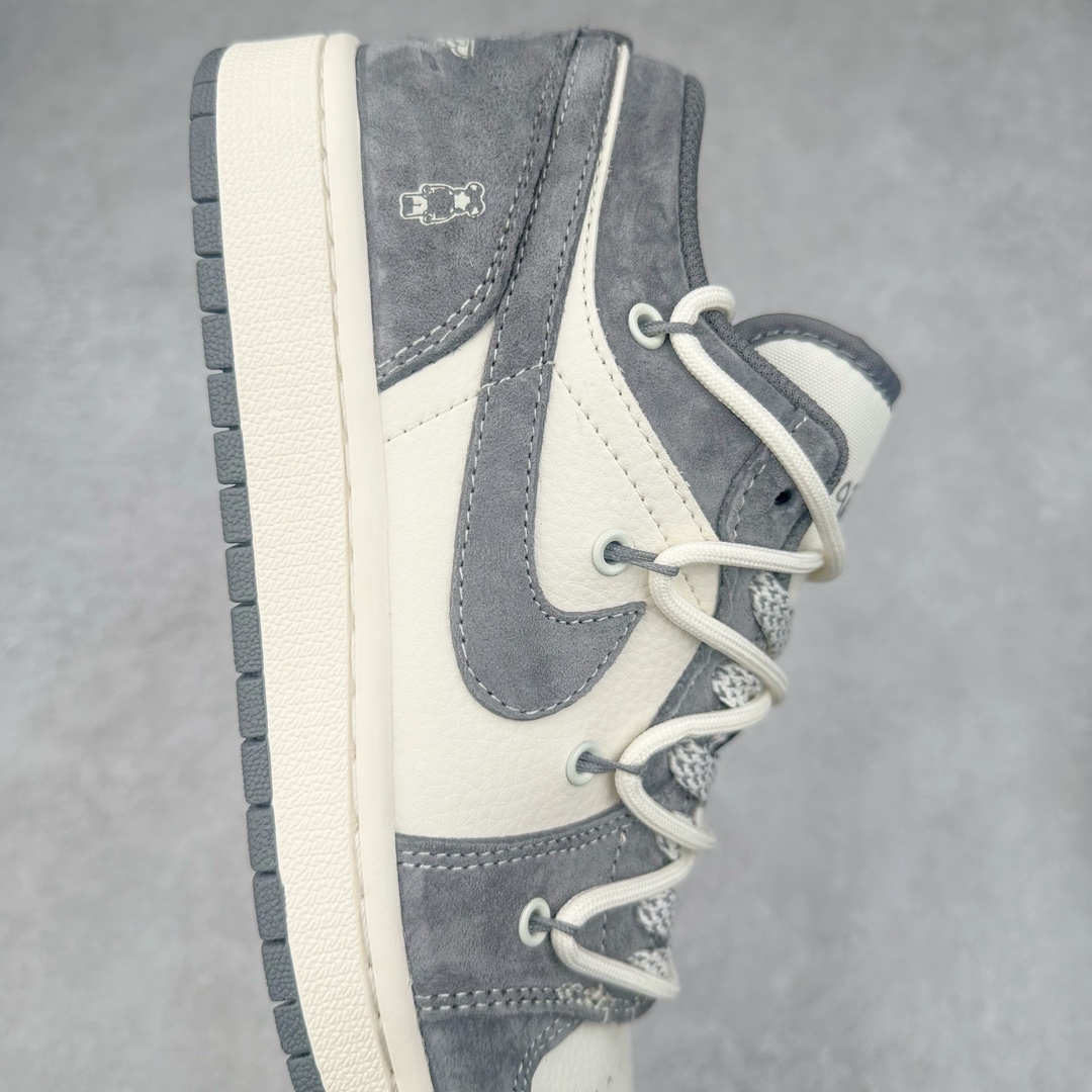 图片[6]-Air Jordan AJ1 Low 低帮系列定制配色 SJ9950-018 原厂内置气垫魔块 A模大底 头层小牛皮 鞋舌AJ原厂专用牛津布+AJ专用反口珍珠布+原厂无杂质高弹内里海棉+特殊封边弹力鞋带 尺码：36 36.5 37.5 38 38.5 39 40 40.5 41 42 42.5 43 44 44.5 45 46-选品中心