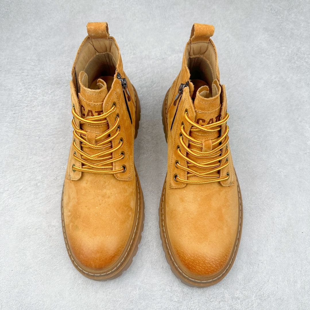 图片[2]-CAT卡特 户外中帮休闲马丁靴系列 广东大厂品质 全新工艺升级 侧拉链 全鞋真牛皮材料 大底到五金都是代工厂原材料制作 同原版固特异永不开胶工艺 好货不杀猪 首单质量严格把控 全网独家首发 品质毋庸置疑 全套官网统一包装 今年冬季防寒户外专用 日常随意搭配 尺码： 39 40 41 42 43 44（ 皮鞋码）-选品中心