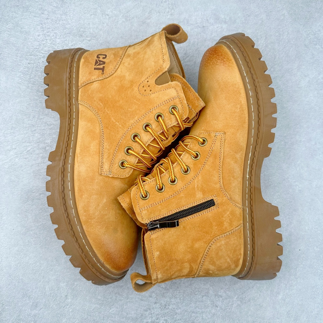 图片[3]-CAT卡特 户外中帮休闲马丁靴系列 广东大厂品质 全新工艺升级 侧拉链 全鞋真牛皮材料 大底到五金都是代工厂原材料制作 同原版固特异永不开胶工艺 好货不杀猪 首单质量严格把控 全网独家首发 品质毋庸置疑 全套官网统一包装 今年冬季防寒户外专用 日常随意搭配 尺码： 39 40 41 42 43 44（ 皮鞋码）-选品中心