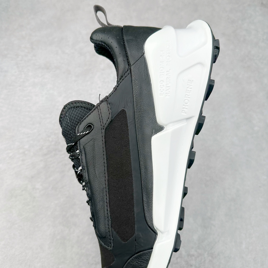 图片[7]-ECCO爱步BIOM男士户外越野运动鞋 缓震跑步鞋 健步2.1山地系列 黄景瑜户外运动同款 牛皮与纺织品拼接鞋面 时尚个性，出街有型 直接注塑工艺连接鞋面与鞋底 一体成型，合脚耐穿 创新鞋钉，橡胶外底 防滑耐磨 提供抓地力 多方位牵引力与稳定性能 稳固防护 循迹山野 尺码：39 40 41 42 43 44（正常码）-选品中心