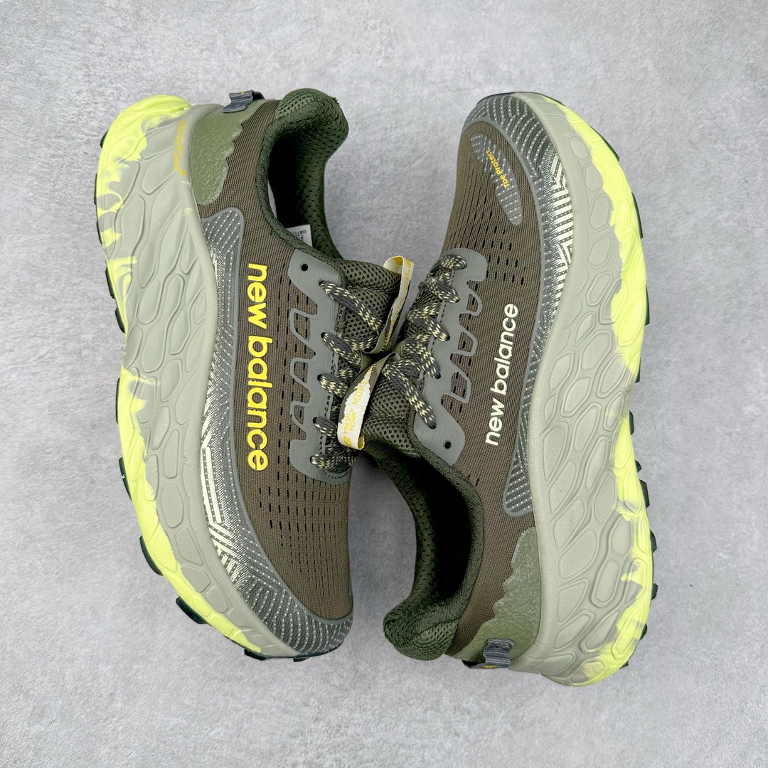 图片[3]-New Balance Fresh Foam X Trail More v3 新百伦NB莫尔V3系列低帮轻量化厚底户外越野休闲运动慢跑鞋 MTMORNGR 无论是越野训练跑还是享受自然美景 New Balance Fresh Foam X Trail More v3 都能确保双脚凉爽舒适 获得缓震支撑 这款越野跑鞋採用透气的合成/网眼鞋面 加上双层 Fresh Foam X 中底实现绝佳舒适著感 搭载鞋头防护科技与 All Terrain 系列最厚鞋底 可防止碎石跑入鞋内 让你尽情探索不受限 尺码：36 37 37.5 38 38.5 39.5 40 40.5 41.5 42 42.5 43 44 44.5 45-选品中心