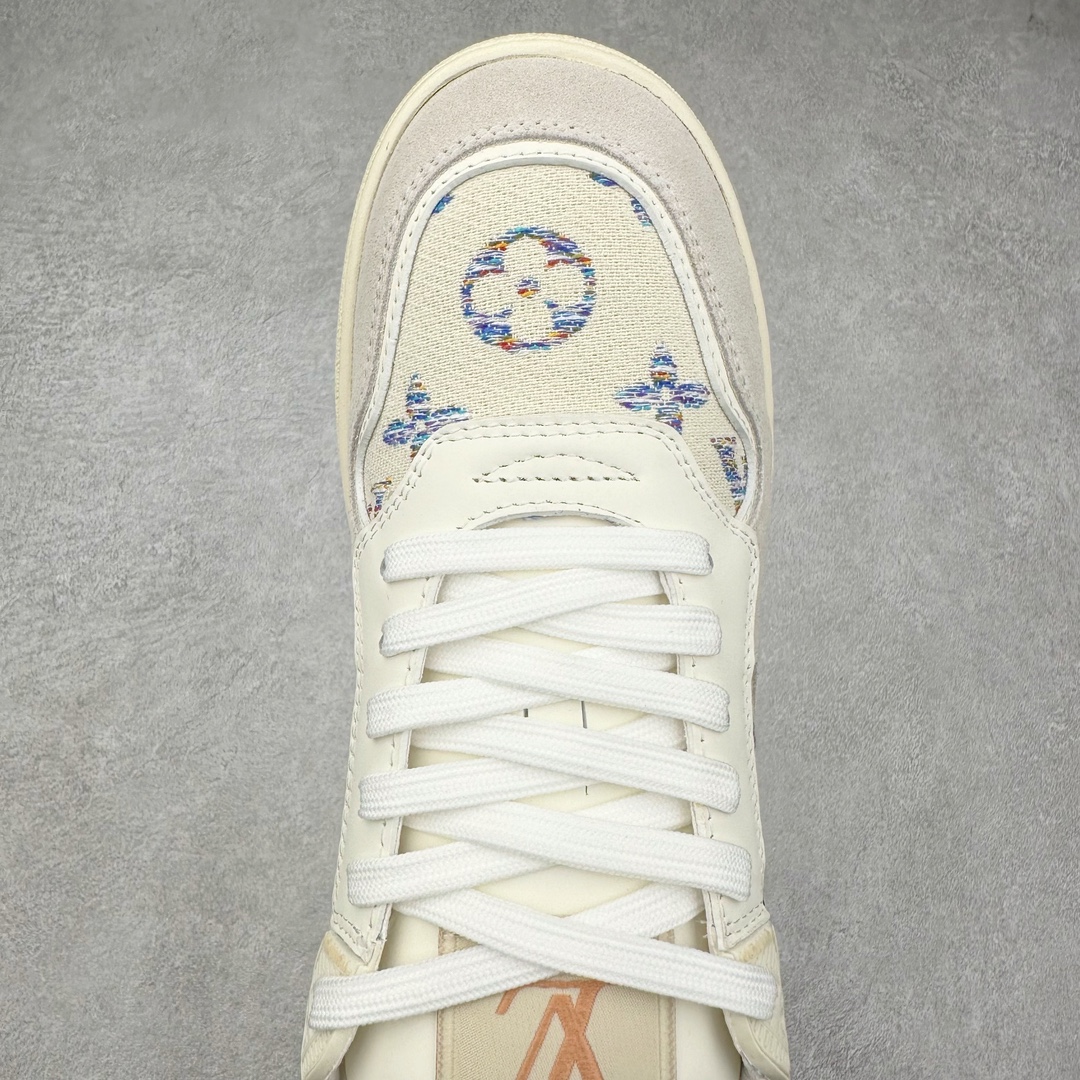图片[4]-LV Confetti系列驴牌新款24ss 航海刺绣运动鞋是全皮材质 麂皮拼接小牛皮 刺绣版面是L家航海元素的刺绣 超级精致好看 漂亮鞋子是人间宝藏 穿漂亮鞋子的你是人间理想 你值得拥有 尺码 35-45-选品中心