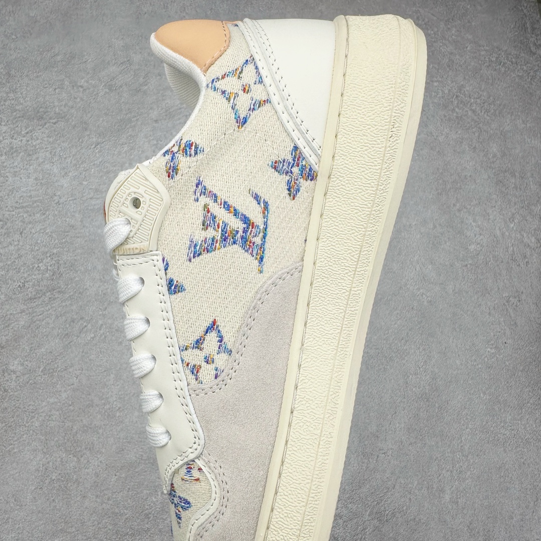 图片[7]-LV Confetti系列驴牌新款24ss 航海刺绣运动鞋是全皮材质 麂皮拼接小牛皮 刺绣版面是L家航海元素的刺绣 超级精致好看 漂亮鞋子是人间宝藏 穿漂亮鞋子的你是人间理想 你值得拥有 尺码 35-45-选品中心