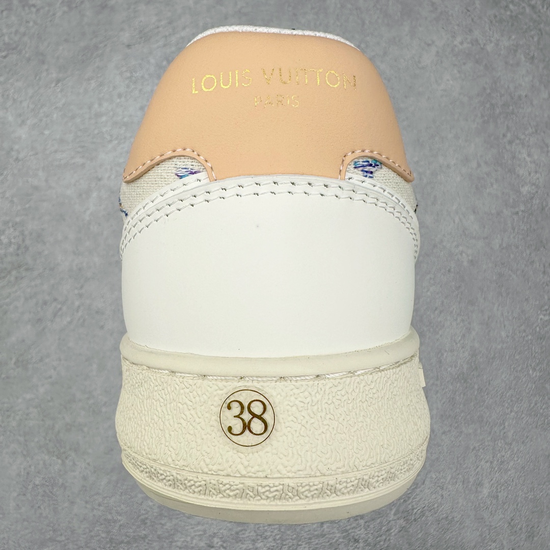 图片[8]-LV Confetti系列驴牌新款24ss 航海刺绣运动鞋是全皮材质 麂皮拼接小牛皮 刺绣版面是L家航海元素的刺绣 超级精致好看 漂亮鞋子是人间宝藏 穿漂亮鞋子的你是人间理想 你值得拥有 尺码 35-45-选品中心