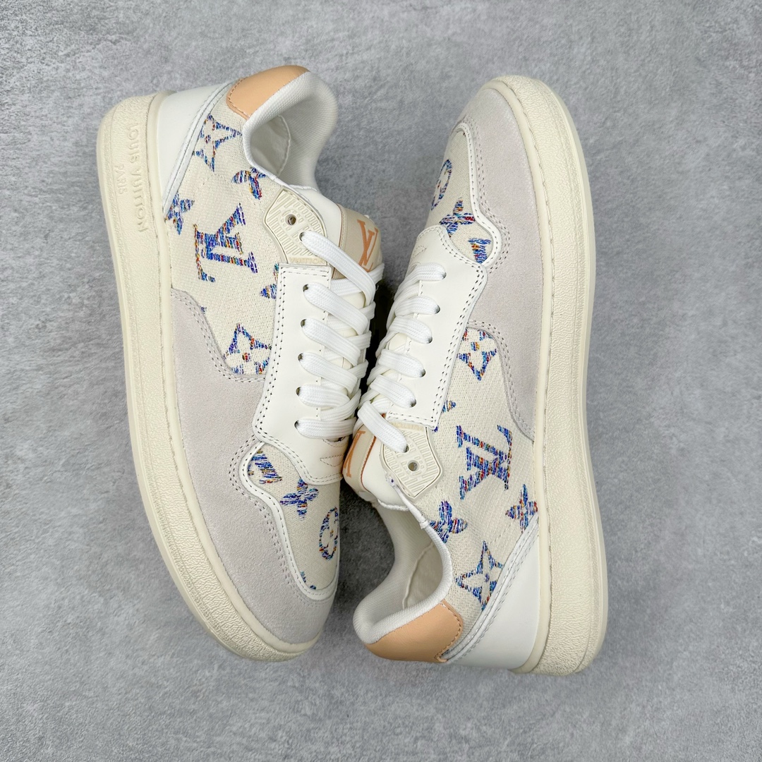图片[3]-LV Confetti系列驴牌新款24ss 航海刺绣运动鞋是全皮材质 麂皮拼接小牛皮 刺绣版面是L家航海元素的刺绣 超级精致好看 漂亮鞋子是人间宝藏 穿漂亮鞋子的你是人间理想 你值得拥有 尺码 35-45-选品中心