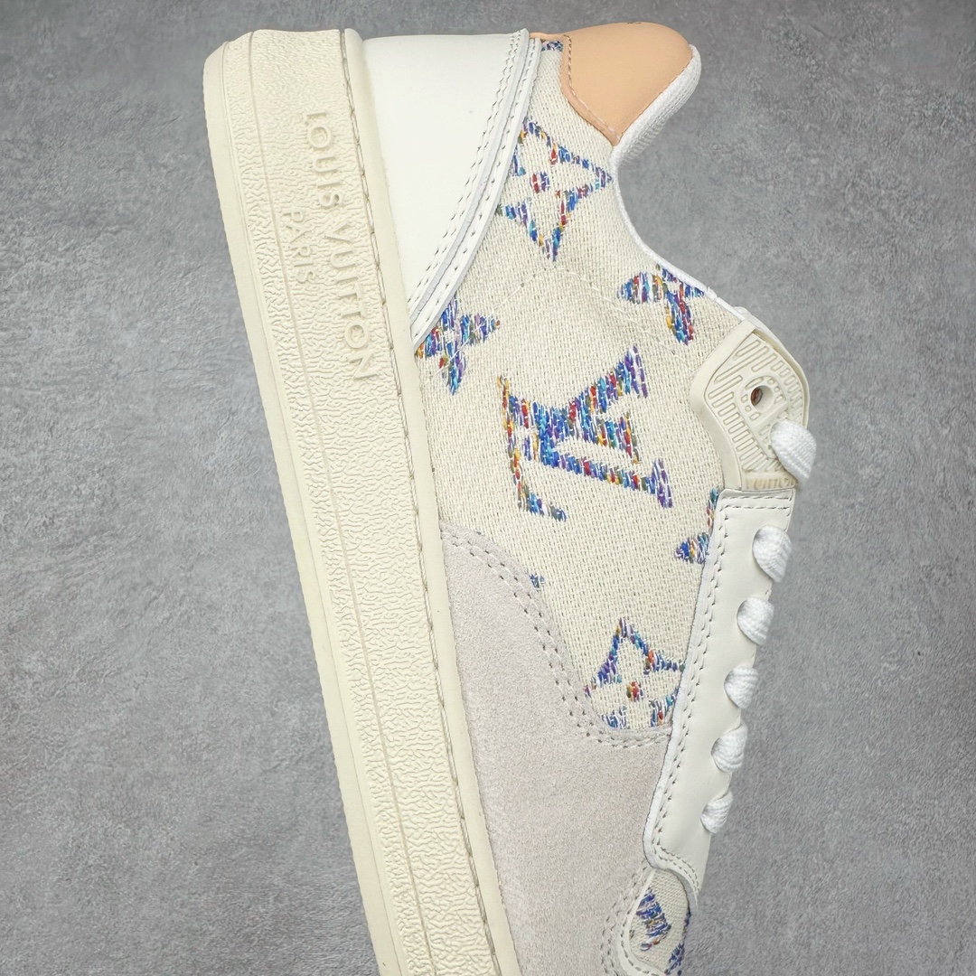 图片[6]-LV Confetti系列驴牌新款24ss 航海刺绣运动鞋是全皮材质 麂皮拼接小牛皮 刺绣版面是L家航海元素的刺绣 超级精致好看 漂亮鞋子是人间宝藏 穿漂亮鞋子的你是人间理想 你值得拥有 尺码 35-45-选品中心