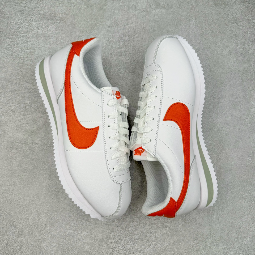 图片[3]-＃JC纯原 NK Classic Cortez Leather 阿甘复古初代皮革慢跑鞋 DM4044-102 实体平台指令订单 全套原纸板楦头开发 原厂数据大底磨具 一比一鞋头弧度高度鞋身弧度 细节品控鞋型随意对比 正确烫金高频细节 公司级标准检验QC 区分市面一切版本 完美复刻阿甘复古鞋型 尺码：35.5 36 36.5 37.5 38 38.5 39 40 40.5 41 42 42.5 43 44 45-选品中心