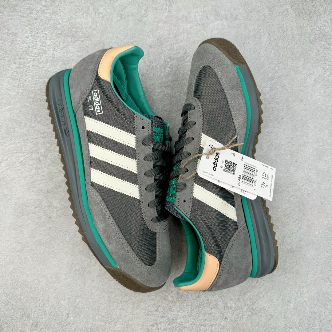 图片[3]-＃CS AD Wmns SL72 OG 系列德训足球风百搭低帮休闲运动板鞋 JI2484 采用高弹EVA+MODEL+RB三层组合底 区别市面RB一体大底 三层组合鞋底重量与原鞋一致 Originals 将有「T 头鞋」造型的诞生于 1972 年的 SL72 鞋款复刻带回 各位买鞋又有新选择了 1972 年 SL72 问世后 引领了后来阿迪达斯的跑鞋发展方向 其中「SL」代表了 Super Light 彰显了产品轻便的特性 1972 年 SL72 问世后 引领了后来阿迪达斯的跑鞋发展方向 其中「SL」代表了 Super Light 彰显了产品轻便的特性 这次 Originals 延续其轻质经典的基因 带来男女两款 SL72 男生款带来 SL72 RS 鞋型 RS 意为 Reshaped（重塑）鞋款在保留了经典的外观基础上 在尼龙材质里增加了填充物 使鞋型更加挺立和饱满 鞋头则更加圆润 鞋底的 EVA 材质则增加了鞋款的高度 女生款则带来 SL72 OG W 鞋型 OG 顾名思义则是致敬经典款式 相较于 RS（Reshaped）鞋款 鞋身更加纤细 其整体鞋身轮廓、线条、细节、材质上尊崇 70 年代 SL72 的设计 还原经典味道 尺码：36 36⅔ 37⅓ 38 38⅔ 39⅓ 40 40⅔ 41⅓ 42 42⅔ 43⅓ 44 44⅔ 45-选品中心