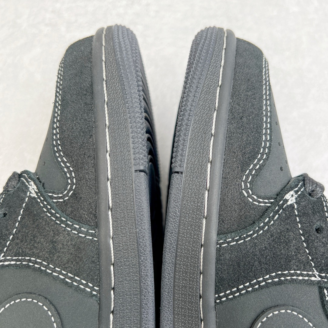 图片[17]-＃KZ神版福利回馈 Travis Scott x Air Jordan AJ1 Low OG TS联名黑武士倒钩4.0低帮 DM7866-001 毫无疑问市场中端王者 耗时半年巨作 全套原纸板楦头开发 确保原汁原味 完美呈现倒钩版型 原档案转印油墨一体 东莞原厂磨具大底独家尺码35.5 48.5 一码一磨具拒绝假半码 此版本只针对中端市场 皮料材质有所更替 其他数据细节工艺流程均保持一致 绝不口嗨 细节品控鞋型随意秒杀市面3XX 4XX 原盒原配 外盒透明胶套 内侧字体 工整带凹凸感 原厂拉帮工艺 针距密度一致 后跟弧度收口自然不对折 极致一眼正品既视感 进口玻璃冲刀皮料裁剪零毛边 承诺百分百一致原鞋 全鞋电脑针车工艺 进口港宝加持 后跟自然饱满 全鞋荧光划线卡点 追求极致完美 每一双都是工艺品 多重QC质检 超越公司货的品控标准 实实在在的免检产品 尺码：35.5 36 36.5 37.5 38 38.5 39 40 40.5 41 42 42.5 43 44 44.5 45 46 47.5 48.5-选品中心