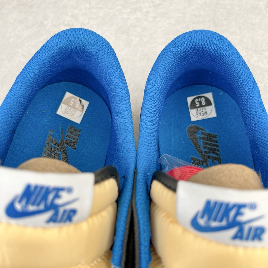 图片[13]-＃KZ神版特价 Travis Scott x Fragment x Air Jordan AJ1 Low OG SP 三方联名闪电倒钩低帮 DM7866-140 毫无疑问市场中端王者 耗时半年巨作 全套原纸板楦头开发 确保原汁原味 完美呈现倒钩版型 原档案转印油墨一体 东莞原厂磨具大底独家尺码35.5 48.5 一码一磨具拒绝假半码 此版本只针对中端市场 皮料材质有所更替 其他数据细节工艺流程均保持一致 绝不口嗨 细节品控鞋型随意秒杀市面3XX 4XX 原盒原配 外盒透明胶套 内侧字体 工整带凹凸感 原厂拉帮工艺 针距密度一致 后跟弧度收口自然不对折 极致一眼正品既视感 进口玻璃冲刀皮料裁剪零毛边 承诺百分百一致原鞋 全鞋电脑针车工艺 进口港宝加持 后跟自然饱满 全鞋荧光划线卡点 追求极致完美 每一双都是工艺品 多重QC质检 超越公司货的品控标准 实实在在的免检产品 尺码：35.5 36 36.5 37.5 38 38.5 39 40 40.5 41 42 42.5 43 44 44.5 45 46 47.5 48.5-选品中心