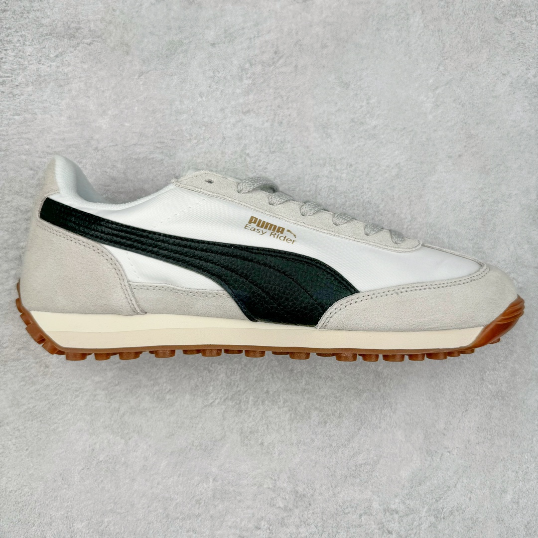 PUMA Easy Rider 轻便舒适防滑耐磨 低帮 休闲跑步鞋 男女同款 灰白黑 尺码：36 36.5 37.5 38 38.5 39 40 40.5 41 42 42.5 43 44 44.5 45-选品中心