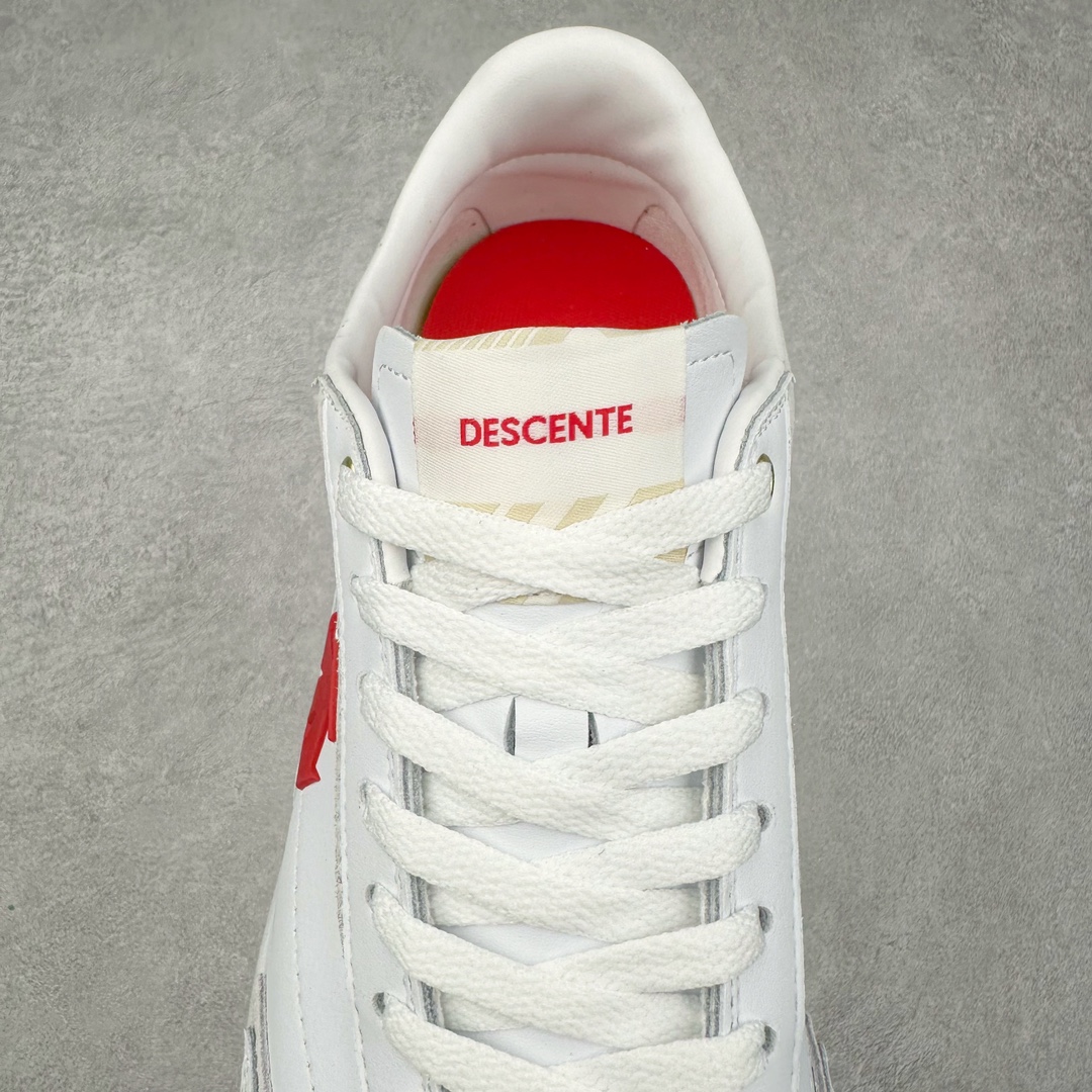 图片[5]-＃GX DESCENTE 迪桑特系带舒适百搭防滑耐磨低帮生活休闲鞋 米色 原楦原纸版开发版型 鞋底设计有特殊的纹理或材料，以增加摩擦力，减少滑倒的风险。使用耐用的材料制成，能够承受长时间的使用和摩擦，减少磨损。货号：SO323LCR78-CRPK 尺码：36 36.5 37 38 38.5 39 40 40.5 41 42 42.5 43 44 45-选品中心