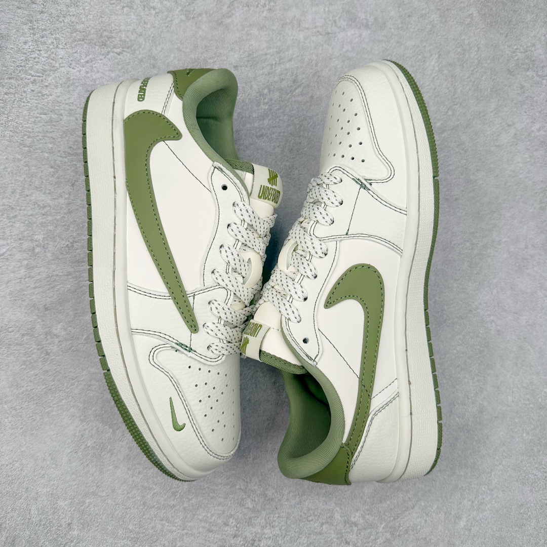 图片[3]-TS x Air Jordan AJ1 Low 倒钩低帮联名定制配色 CH6336-009 原厂内置气垫魔块 A模大底 头层小牛皮 鞋舌AJ原厂专用牛津布+AJ专用反口珍珠布+原厂无杂质高弹内里海棉+特殊封边弹力鞋带 尺码：36 36.5 37.5 38 38.5 39 40 40.5 41 42 42.5 43 44 44.5 45 46 47.5-选品中心