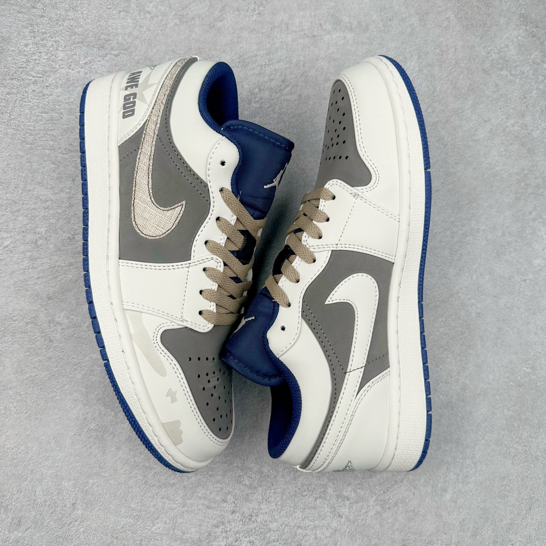 图片[3]-＃K版 Air Jordan AJ1 Low 低帮 553558-414 全新流水线出品 DT版本唯一平替选择 市场第二梯队最强版 全部原鞋开发 原楦原纸板开发 全鞋电脑针车 原厂内置全掌气垫 原盒内在原标 唯一Zp原版鞋带绑法 免检产品 全新2022版型 全头层皮料 完美零毛边处理 原厂配置全掌气垫 价格定位良心 几十个配色陆续出货 尺码：36 36.5 37.5 38 38.5 39 40 40.5 41 42 42.5 43 44 44.5 45 46 47.5-选品中心