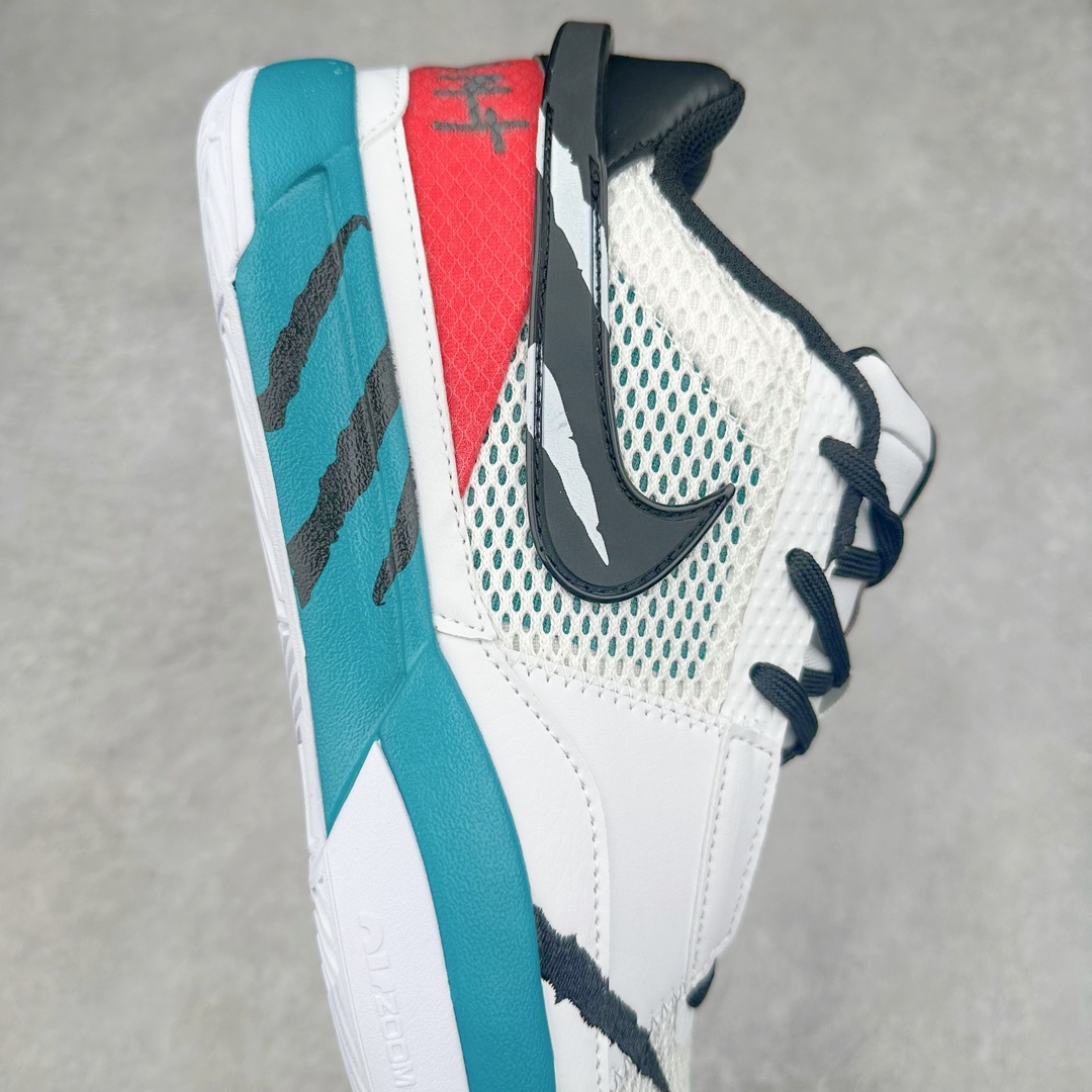 图片[6]-NK Zoom JA 1 EP 莫兰特一代低帮休闲运动篮球鞋 HJ7929-100 采用透气轻量网织鞋面材质 配置两枚圆形Zoom Air纤维气垫及后掌缓震泡棉材质 分段式结构防滑橡胶外底 尺码 39 40 40.5 41 42 42.5 43 44 44.5 45 46 47.5-选品中心