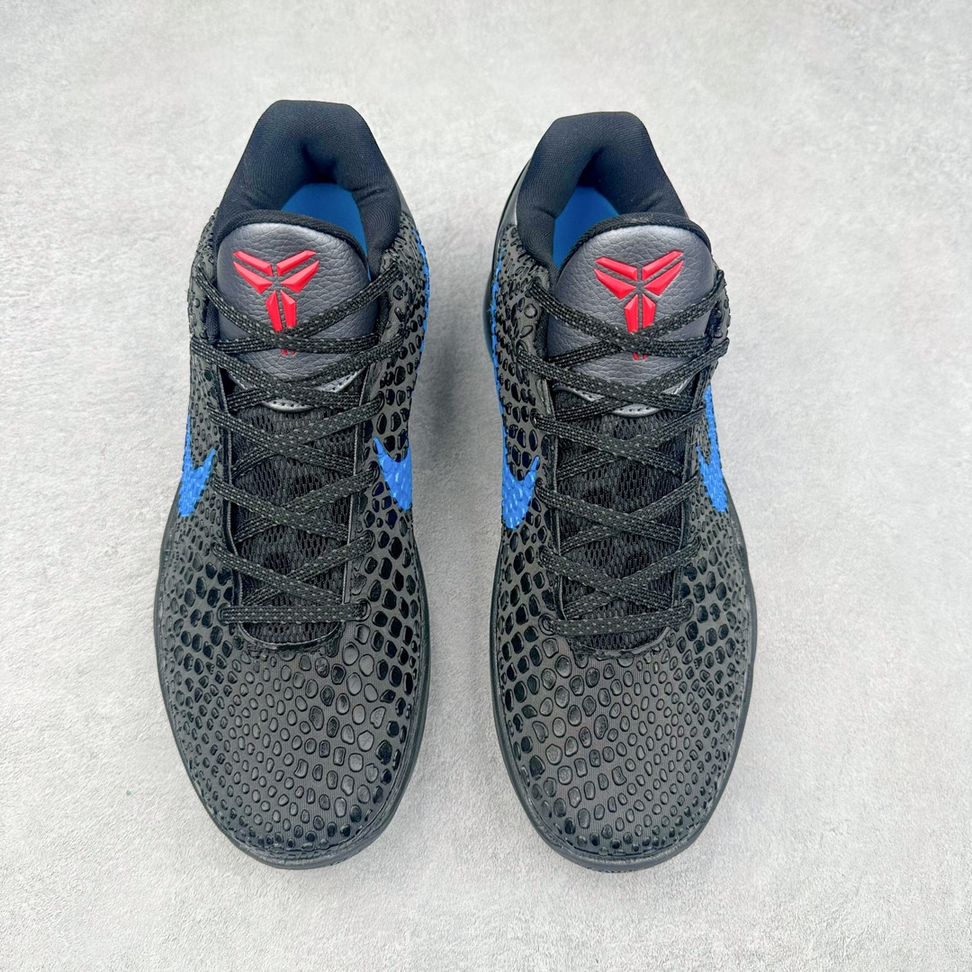 图片[2]-NK Zoom Kobe 6 科比六代 429659-016 采用了复合式的鞋面 内层为透气网面 中层加载Fly wire科技 而外层则用聚氨酯岛状结构塑造出非常逼真的蛇麟纹路 多层的鞋面结构带来了更好的透气性和更有针对性的保护 加入了双层记忆海绵鞋垫 可根据球员脚形自动调节以提高合脚度 使脚感更加柔软舒适 赋予球员非一般的球场舒适感受 尺码：40 40.5 41 42 42.5 43 44 44.5 45 46-选品中心