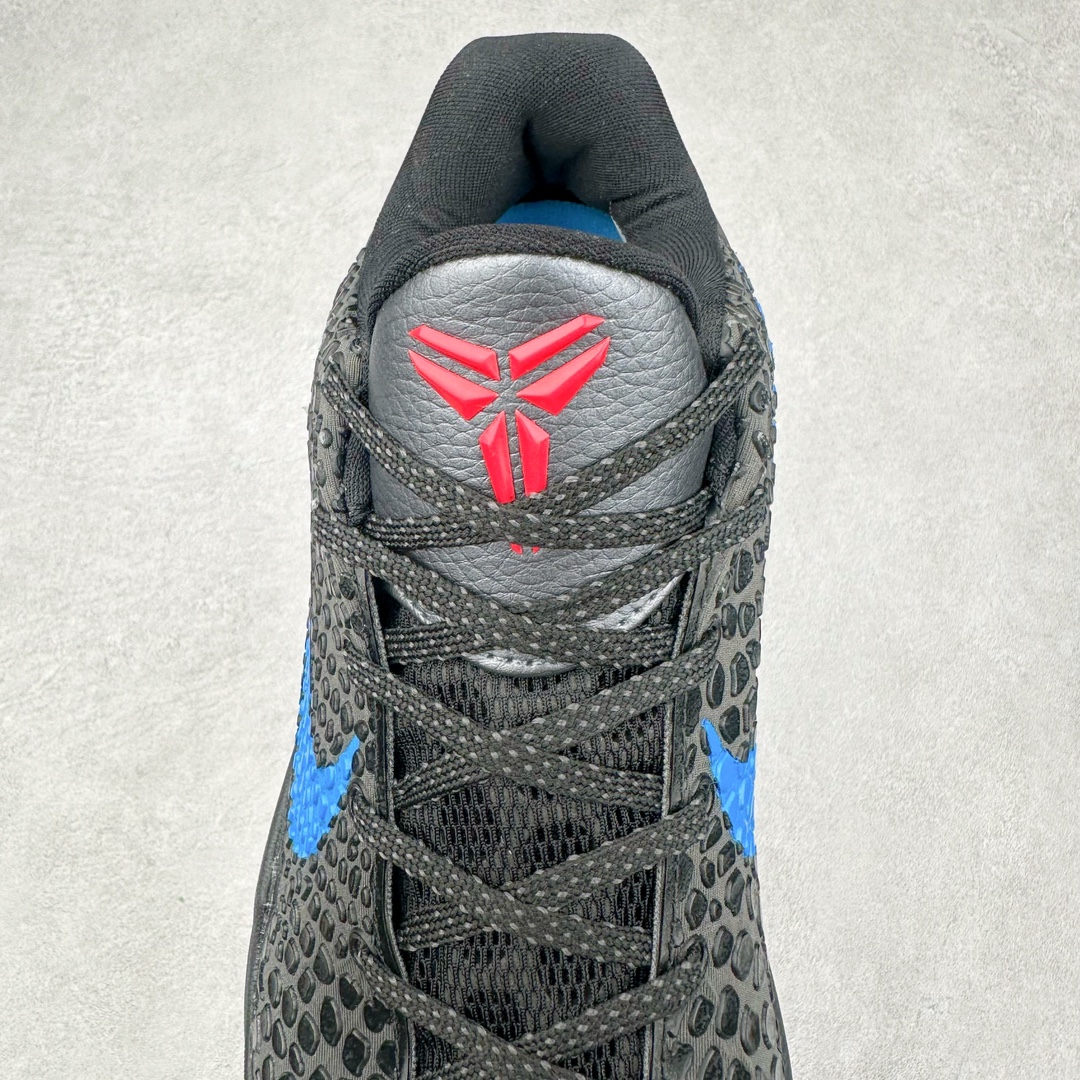 图片[5]-NK Zoom Kobe 6 科比六代 429659-016 采用了复合式的鞋面 内层为透气网面 中层加载Fly wire科技 而外层则用聚氨酯岛状结构塑造出非常逼真的蛇麟纹路 多层的鞋面结构带来了更好的透气性和更有针对性的保护 加入了双层记忆海绵鞋垫 可根据球员脚形自动调节以提高合脚度 使脚感更加柔软舒适 赋予球员非一般的球场舒适感受 尺码：40 40.5 41 42 42.5 43 44 44.5 45 46-选品中心