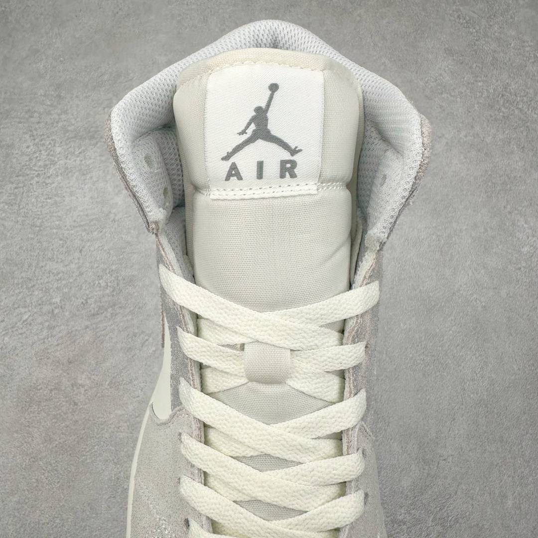 图片[5]-＃K版 Air Jordan AJ1 Mid 中帮 FQ7720-002 原厂内置全掌气垫 A模大底 头层小牛皮 鞋舌AJ原厂专用牛津布+AJ专用反口珍珠布+原厂无杂质高弹内里海棉 特殊封边弹力鞋带 全网唯一头层牛皮 原鞋开模 拒绝公底 购置公司同步原材料 原汁原味 忠于原版‼️尺码：36 36.5 37.5 38 38.5 39 40 40.5 41 42 42.5 43 44 44.5 45 46 47.5-选品中心