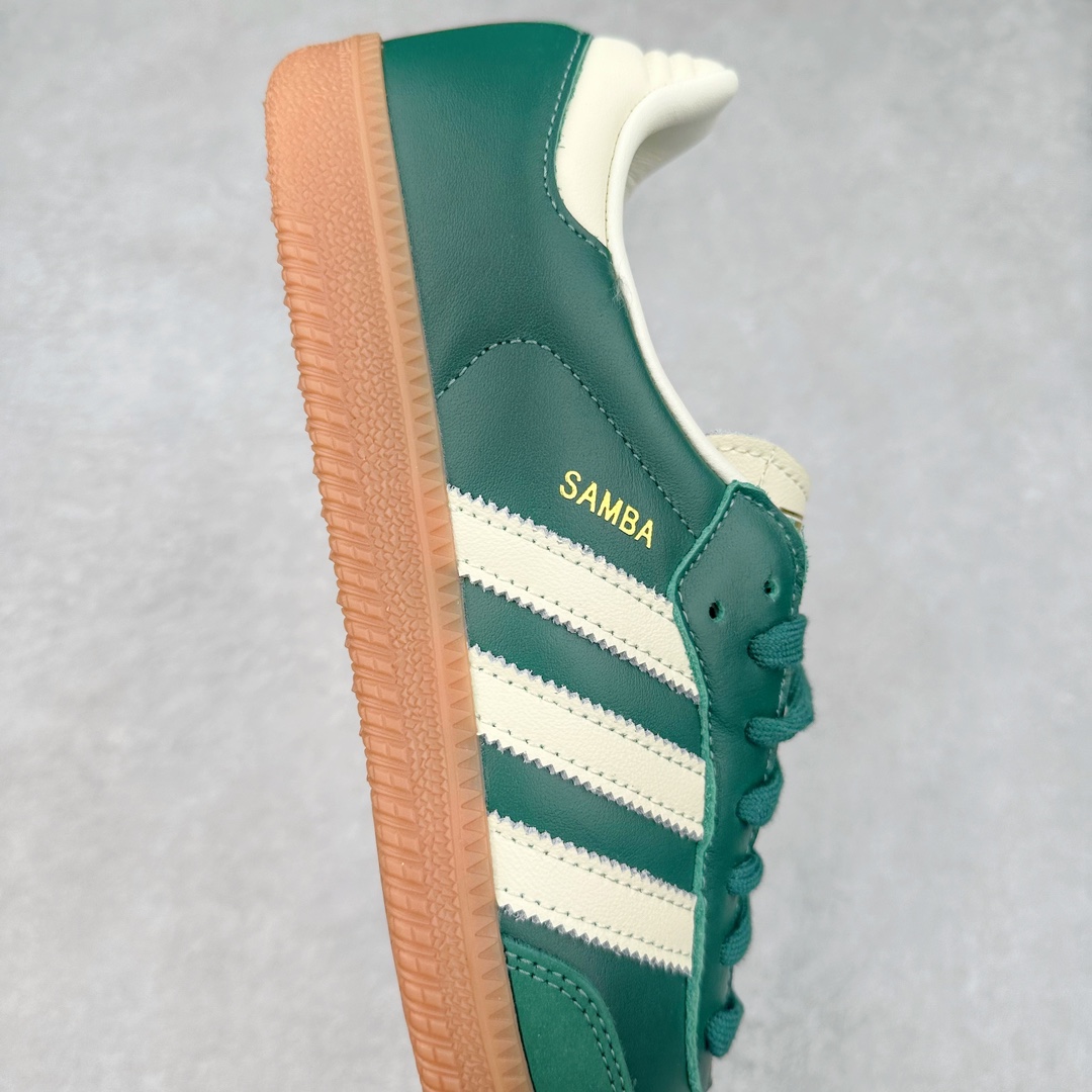 图片[6]-＃B版纯原 AD Original Samba OG 复古经典轻便板鞋 IE0872 头层牛皮加持 正确烫金高频细节 原装纳米超迁皮料 独家私模橡胶大底 原盒原配 这款桑巴鞋展示了高质量的工艺 带有装饰的超锁缝制和无缝的手感 柔软、柔软的皮革造型和标志性的3条纹完成了精致的外观 正规合身鞋带 鞋面上有绒面鞋垫 橡胶鞋底 享受正畸套筒软感 自50年代首次亮相以来就一直在赢得粉丝的青睐 尺码：36 36.5 37.5 38 38.5 39 40 40.5 41 42 42.5 43 44 44.5 45-选品中心