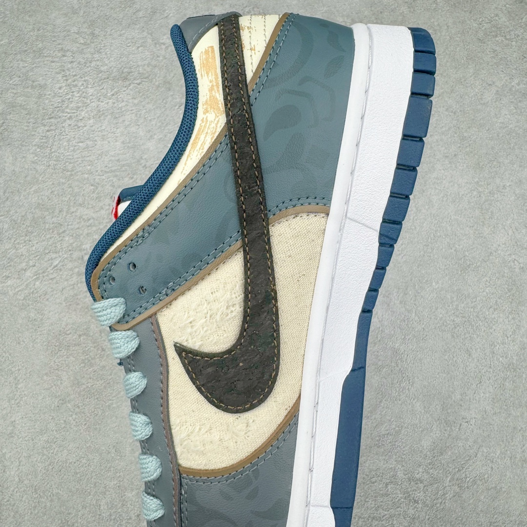 图片[7]-＃YC纯原 NK Dunk Low 航海时代 探浪寻 DD1391-400 定制系列天花板 无原鞋不开发 全系列得物原鞋一比一校对开发 配色持续更新中 终端对接 优势输出 全套原厂楦头原纸板数据档案倾力打造 原汁原味莞产 极致还原 圈内最强针车工艺 高端零售指定版 广东原厂配套原盒原标 鞋盒分三个尺码段 原厂冲刀 超高清洁度 全鞋零毛边皮料切割 采用原厂百宏鞋带以及原厂百宏织唛舌标 内标可供原厂几率过验 进口原装条纹中底布 四线拉帮白色点胶 原厂拉帮手法遵循公司 原厂电绣 极致还原 尺码：35.5 36 36.5 37.5 38 38.5 39 40-选品中心