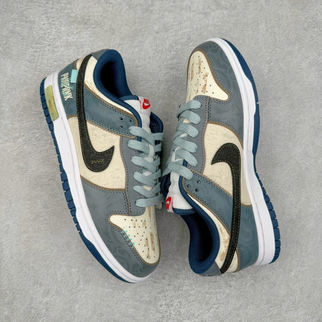 图片[3]-＃YC纯原 NK Dunk Low 航海时代 探浪寻 DD1391-400 定制系列天花板 无原鞋不开发 全系列得物原鞋一比一校对开发 配色持续更新中 终端对接 优势输出 全套原厂楦头原纸板数据档案倾力打造 原汁原味莞产 极致还原 圈内最强针车工艺 高端零售指定版 广东原厂配套原盒原标 鞋盒分三个尺码段 原厂冲刀 超高清洁度 全鞋零毛边皮料切割 采用原厂百宏鞋带以及原厂百宏织唛舌标 内标可供原厂几率过验 进口原装条纹中底布 四线拉帮白色点胶 原厂拉帮手法遵循公司 原厂电绣 极致还原 尺码：35.5 36 36.5 37.5 38 38.5 39 40-选品中心