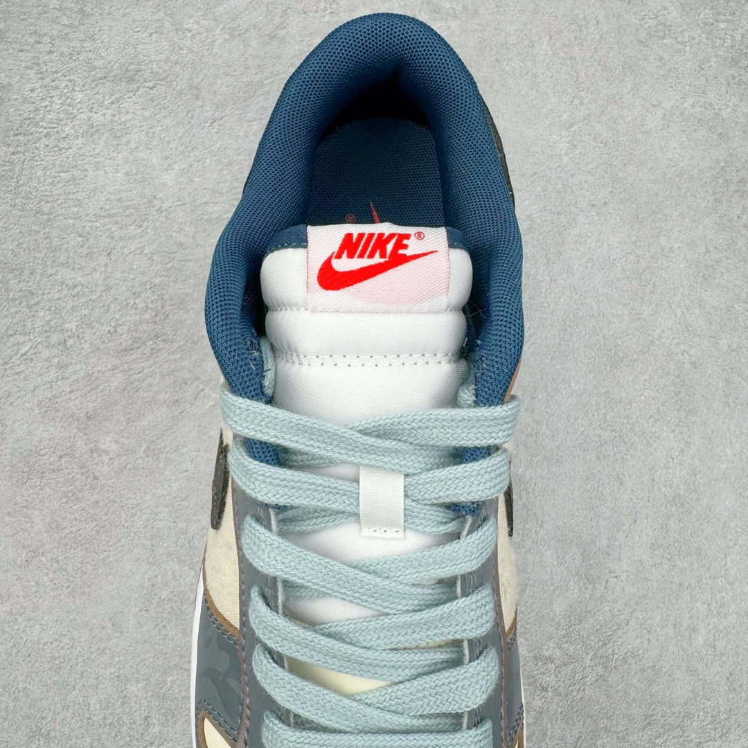 图片[5]-＃YC纯原 NK Dunk Low 航海时代 探浪寻 DD1391-400 定制系列天花板 无原鞋不开发 全系列得物原鞋一比一校对开发 配色持续更新中 终端对接 优势输出 全套原厂楦头原纸板数据档案倾力打造 原汁原味莞产 极致还原 圈内最强针车工艺 高端零售指定版 广东原厂配套原盒原标 鞋盒分三个尺码段 原厂冲刀 超高清洁度 全鞋零毛边皮料切割 采用原厂百宏鞋带以及原厂百宏织唛舌标 内标可供原厂几率过验 进口原装条纹中底布 四线拉帮白色点胶 原厂拉帮手法遵循公司 原厂电绣 极致还原 尺码：35.5 36 36.5 37.5 38 38.5 39 40-选品中心