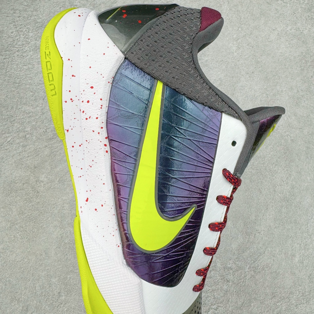 图片[6]-＃OG纯原 NK Zoom Kobe ZK5 科比五代 小丑 CD4991-100 Zoom Turbo气垫➕后掌EVA缓震 实战配置直接拉满 原楦纸板开发 鞋身流线型、后跟塑形 区分土肥圆 原档数据3D打印 鞋面细节匹配原版 全身鞋材卡料色独家定制 唯一正确喷漆SWOOSH NK专利Flyknit飞线科技，给予鞋身足够抗扭矩力 真实底模最大47.5 实战利器 专供海外市场 尺码：40 40.5 41 42 42.5 43 44 44.5 45 46 47.5 （脚宽、脚胖 建议买大半码）-选品中心