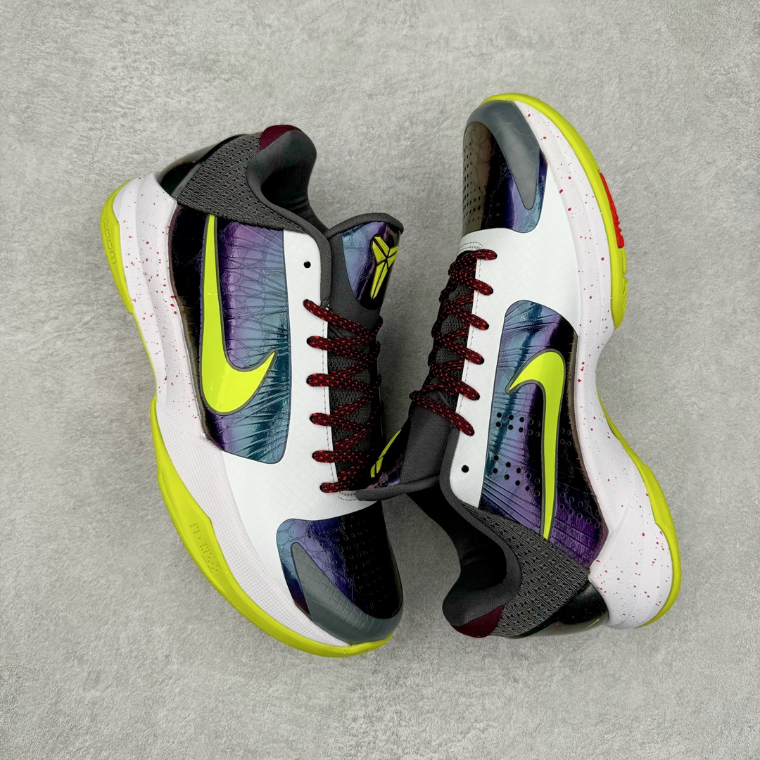 图片[3]-＃OG纯原 NK Zoom Kobe ZK5 科比五代 小丑 CD4991-100 Zoom Turbo气垫➕后掌EVA缓震 实战配置直接拉满 原楦纸板开发 鞋身流线型、后跟塑形 区分土肥圆 原档数据3D打印 鞋面细节匹配原版 全身鞋材卡料色独家定制 唯一正确喷漆SWOOSH NK专利Flyknit飞线科技，给予鞋身足够抗扭矩力 真实底模最大47.5 实战利器 专供海外市场 尺码：40 40.5 41 42 42.5 43 44 44.5 45 46 47.5 （脚宽、脚胖 建议买大半码）-选品中心