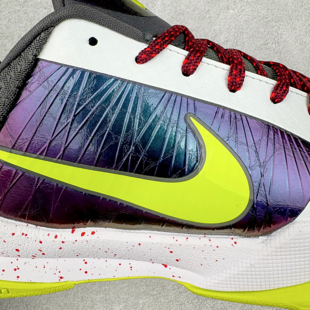 图片[17]-＃OG纯原 NK Zoom Kobe ZK5 科比五代 小丑 CD4991-100 Zoom Turbo气垫➕后掌EVA缓震 实战配置直接拉满 原楦纸板开发 鞋身流线型、后跟塑形 区分土肥圆 原档数据3D打印 鞋面细节匹配原版 全身鞋材卡料色独家定制 唯一正确喷漆SWOOSH NK专利Flyknit飞线科技，给予鞋身足够抗扭矩力 真实底模最大47.5 实战利器 专供海外市场 尺码：40 40.5 41 42 42.5 43 44 44.5 45 46 47.5 （脚宽、脚胖 建议买大半码）-选品中心