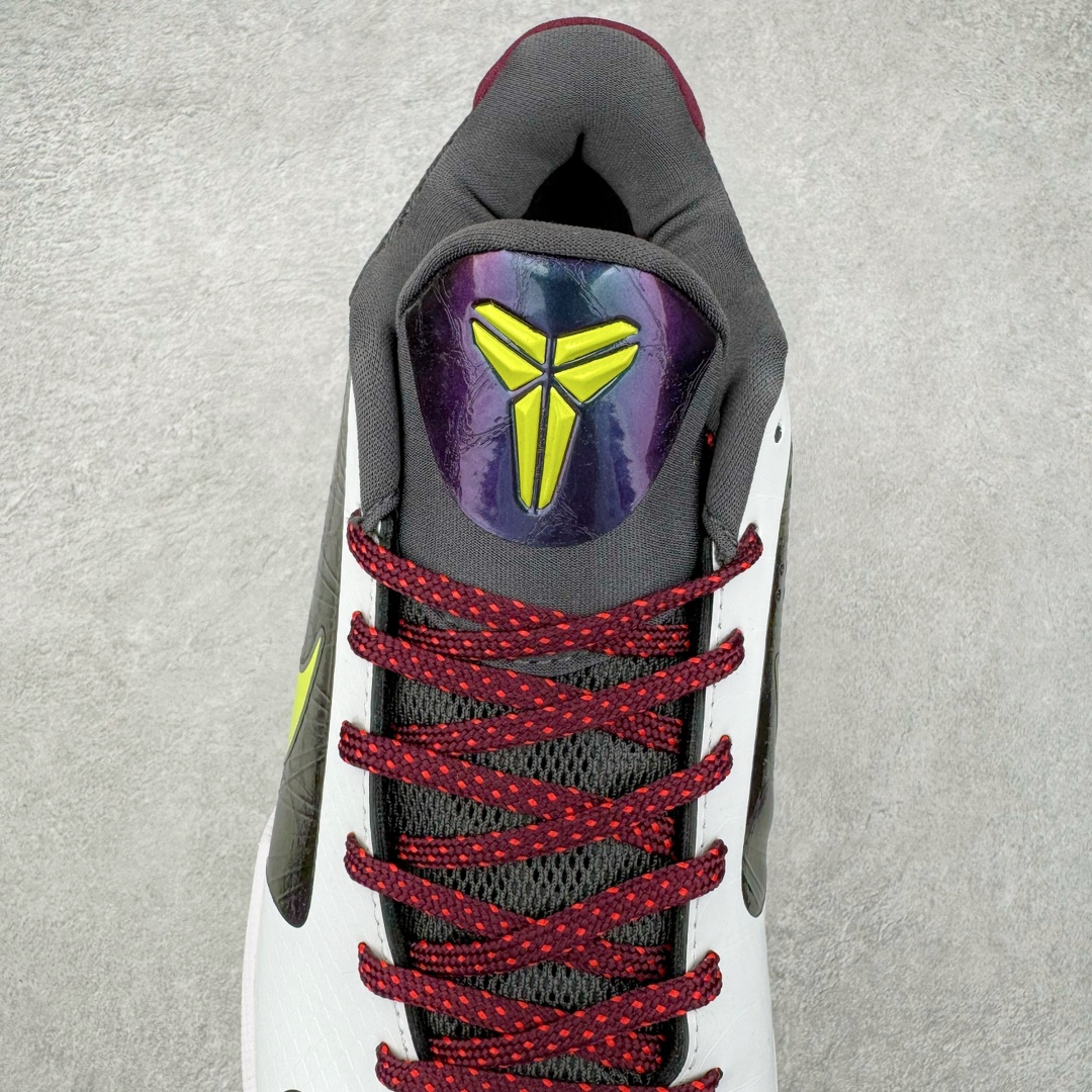 图片[5]-＃OG纯原 NK Zoom Kobe ZK5 科比五代 小丑 CD4991-100 Zoom Turbo气垫➕后掌EVA缓震 实战配置直接拉满 原楦纸板开发 鞋身流线型、后跟塑形 区分土肥圆 原档数据3D打印 鞋面细节匹配原版 全身鞋材卡料色独家定制 唯一正确喷漆SWOOSH NK专利Flyknit飞线科技，给予鞋身足够抗扭矩力 真实底模最大47.5 实战利器 专供海外市场 尺码：40 40.5 41 42 42.5 43 44 44.5 45 46 47.5 （脚宽、脚胖 建议买大半码）-选品中心