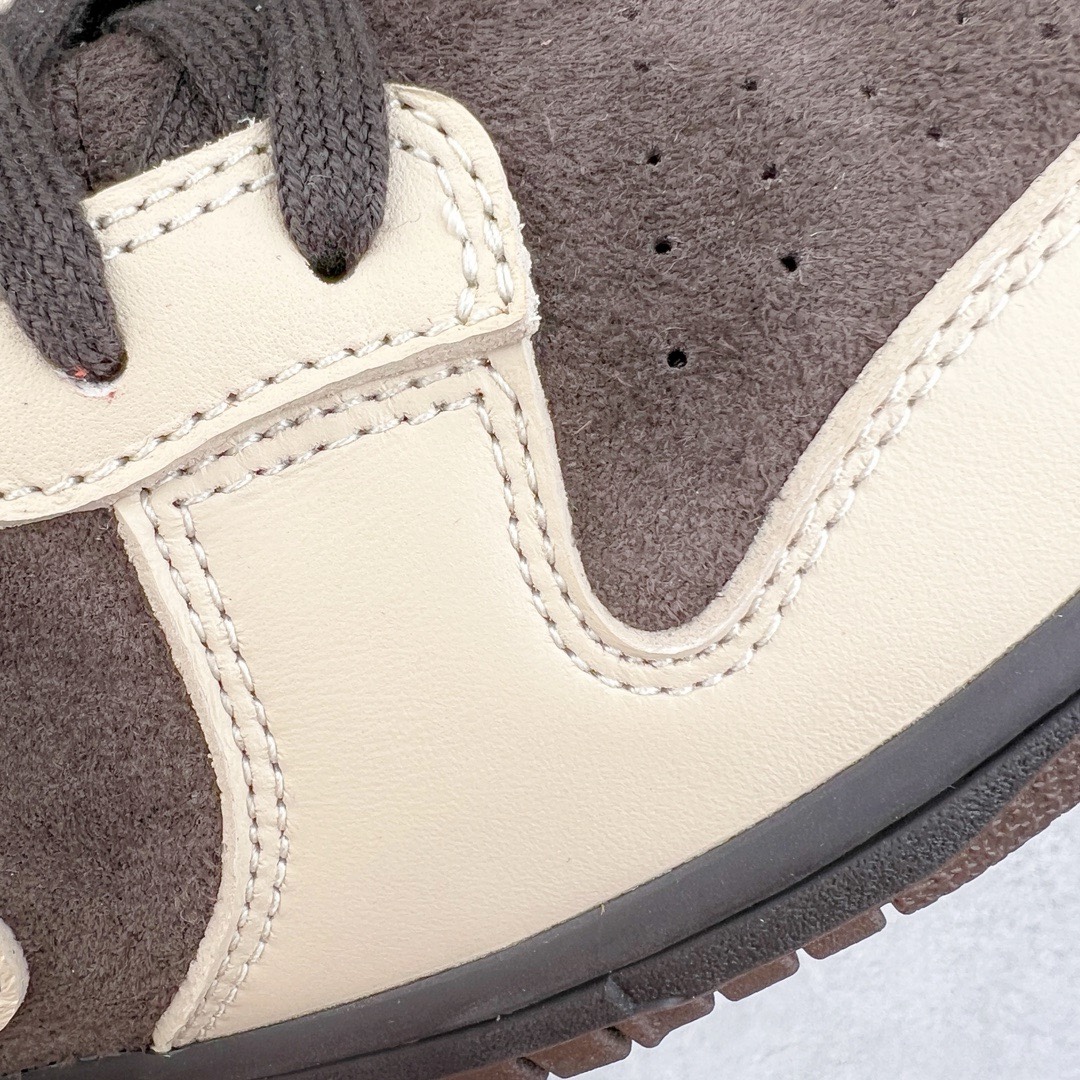 图片[18]-＃M纯原福利 NK DUNK SB Low 小熊猫黑棕 FV0395-200 毫无疑问圈内最强 零售首选 真正的匠心工艺 复刻圈巅峰产物 到手你会有扔掉正品的冲动 独家原厂航空铝磨具打磨大底 鞋头坡度极致还原 原盒原配 圈内天花板工艺 原厂冲刀 超高清洁度 全鞋零毛边皮料切割 全套原楦原模倾力打造完美版型 采用原厂百宏鞋带以及原厂百宏织唛舌标 内标可供原厂几率过验 原厂中底布黄色点胶 原厂中底布拉帮走线遵循公司 尺码：36 36.5 37.5 38 38.5 39 40 40.5 41 42 42.5 43 44 44.5 45 46 47.5-选品中心