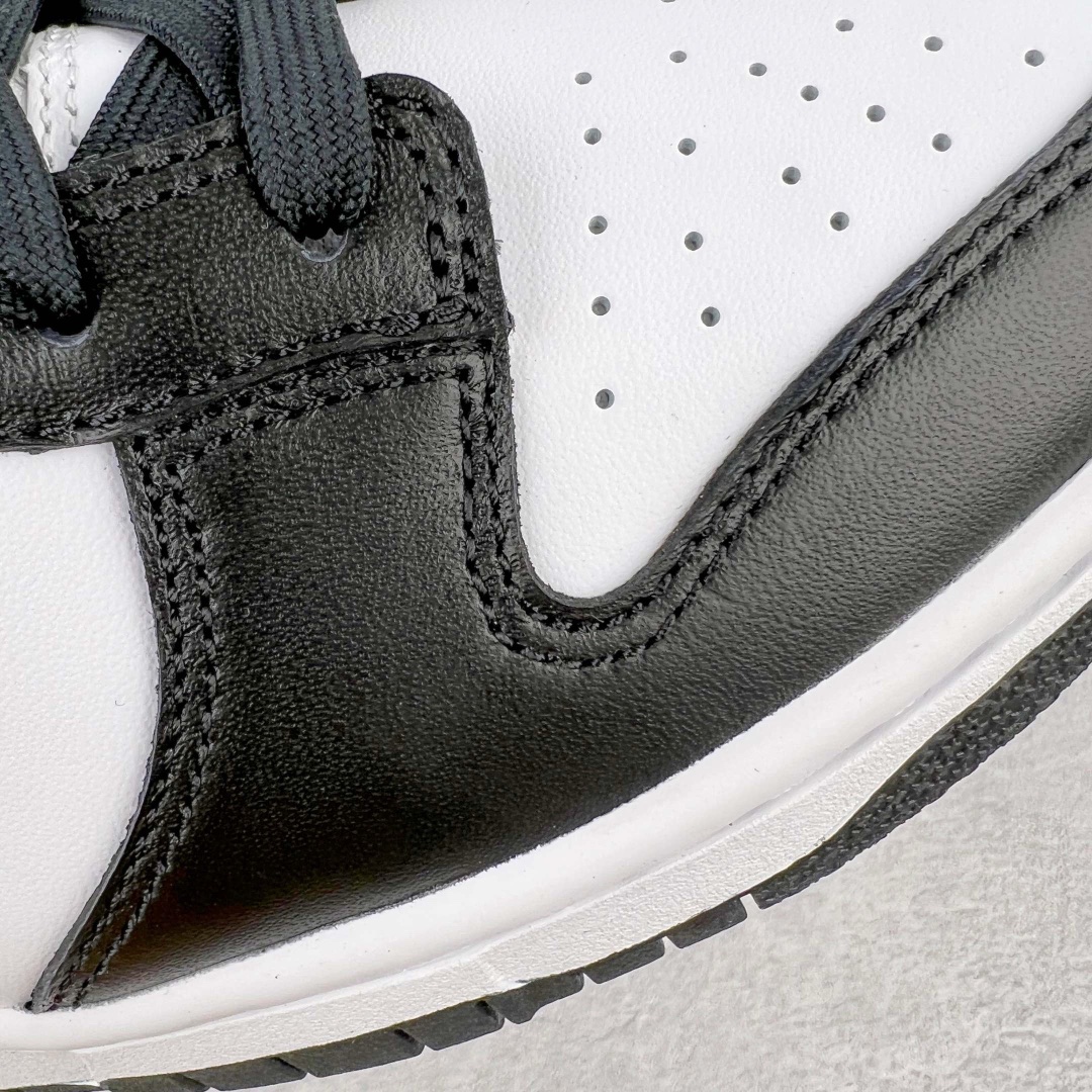 图片[11]-＃M纯原 NK Dunk Low 黑白熊猫 DD1391-100/DD1503-101 圈内最强 零售首选 独家原厂航空铝磨具打磨大底 鞋头坡度极致还原 原盒原配 圈内天花板工艺 原厂冲刀 超高清洁度 全鞋零毛边皮料切割 全套原楦原模倾力打造完美版型 采用原厂百宏鞋带以及原厂百宏织唛舌标 内标可供原厂几率过验 原厂中底布黄色点胶 原厂中底布拉帮走线遵循公司‼️尺码：36 36.5 37.5 38 38.5 39 40 40.5 41 42 42.5 43 44 44.5 45 46 47.5-选品中心