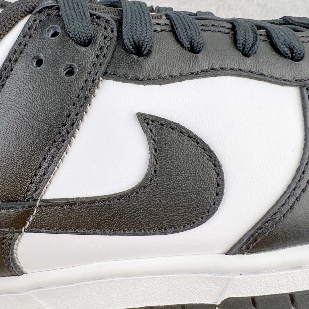 图片[10]-＃M纯原 NK Dunk Low 黑白熊猫 DD1391-100/DD1503-101 圈内最强 零售首选 独家原厂航空铝磨具打磨大底 鞋头坡度极致还原 原盒原配 圈内天花板工艺 原厂冲刀 超高清洁度 全鞋零毛边皮料切割 全套原楦原模倾力打造完美版型 采用原厂百宏鞋带以及原厂百宏织唛舌标 内标可供原厂几率过验 原厂中底布黄色点胶 原厂中底布拉帮走线遵循公司‼️尺码：36 36.5 37.5 38 38.5 39 40 40.5 41 42 42.5 43 44 44.5 45 46 47.5-选品中心