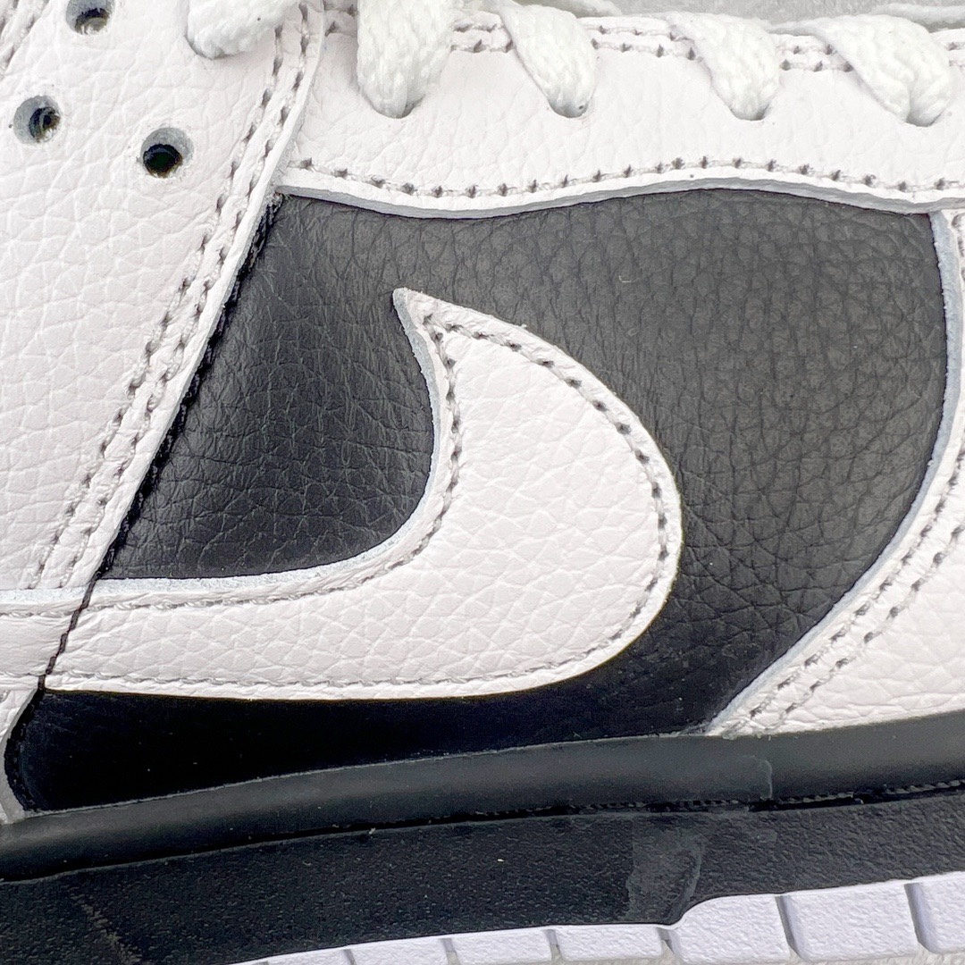 图片[10]-＃M纯原福利 NK Dunk Low 白黑反转熊猫 FD9064-011 圈内最强 零售首选 独家原厂航空铝磨具打磨大底 鞋头坡度极致还原 原盒原配 圈内天花板工艺 原厂冲刀 超高清洁度 全鞋零毛边皮料切割 全套原楦原模倾力打造完美版型 采用原厂百宏鞋带以及原厂百宏织唛舌标 内标可供原厂几率过验 原厂中底布黄色点胶 原厂中底布拉帮走线遵循公司‼️ 尺码：36 36.5 37.5 38 38.5 39 40 40.5 41 42 42.5 43 44 44.5 45 46 47.5-选品中心